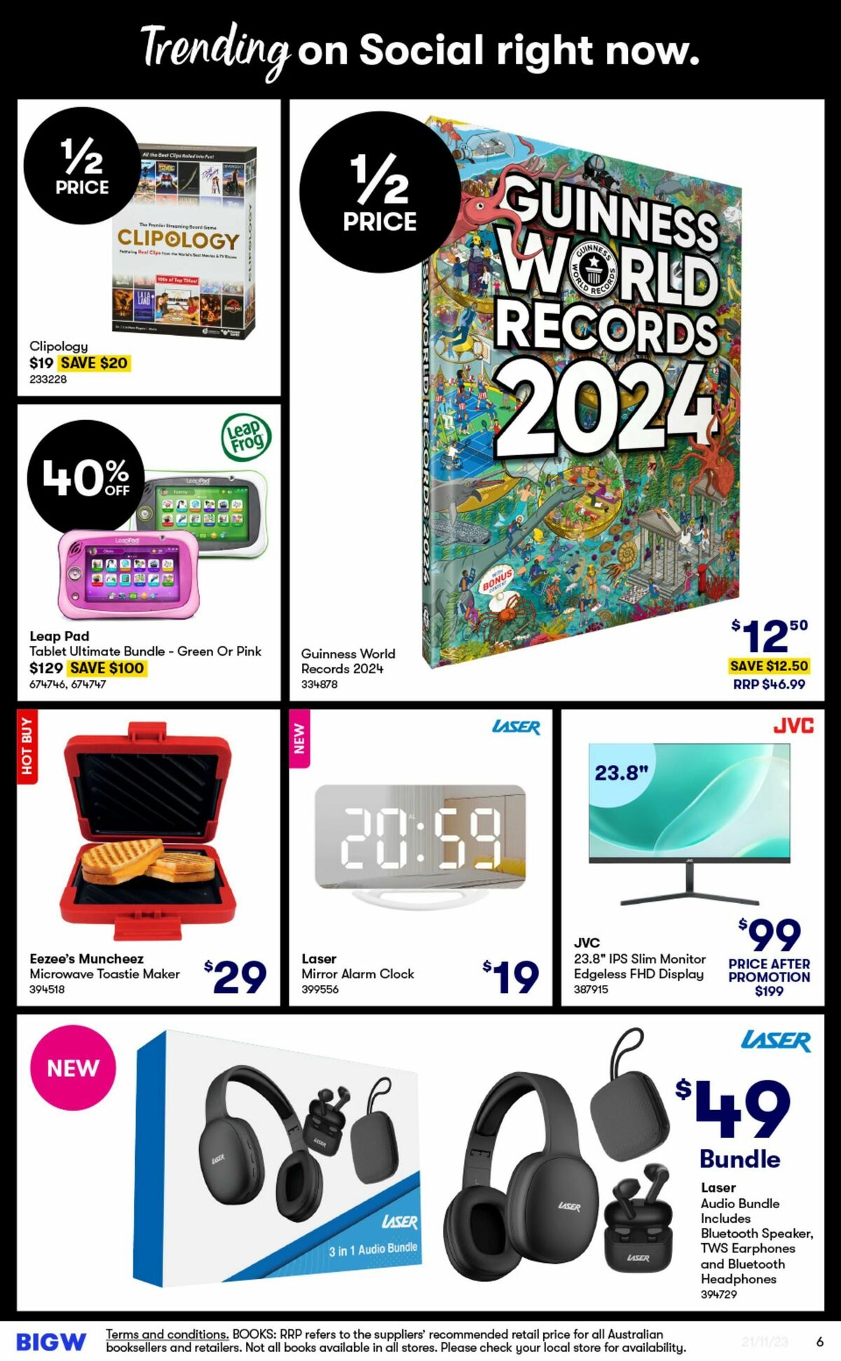 Big W Black Friday Catalogues from 21 November