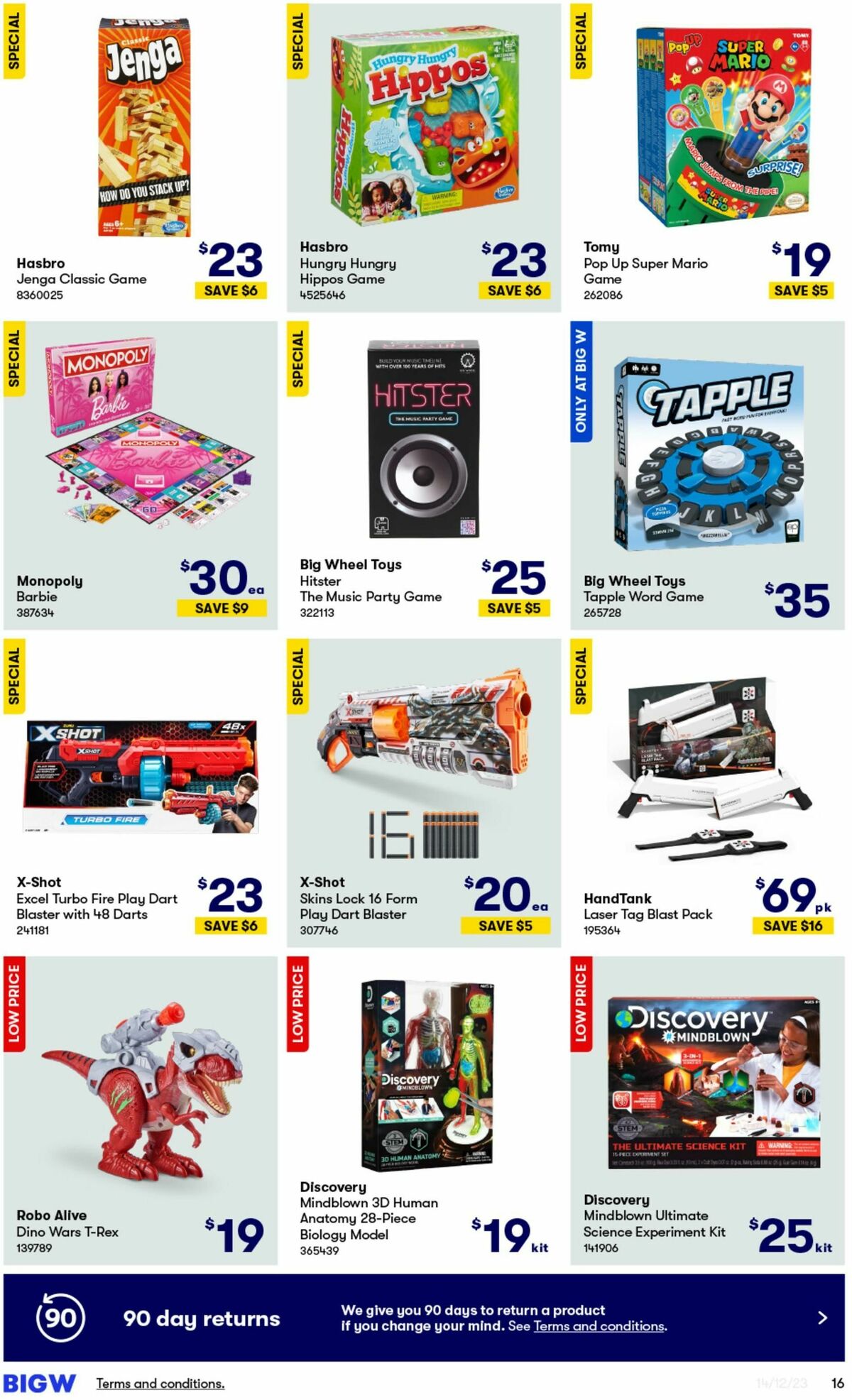 Big W Catalogues from 14 December