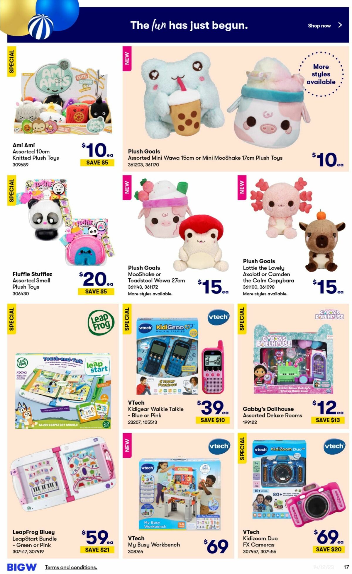 Big W Catalogues from 14 December