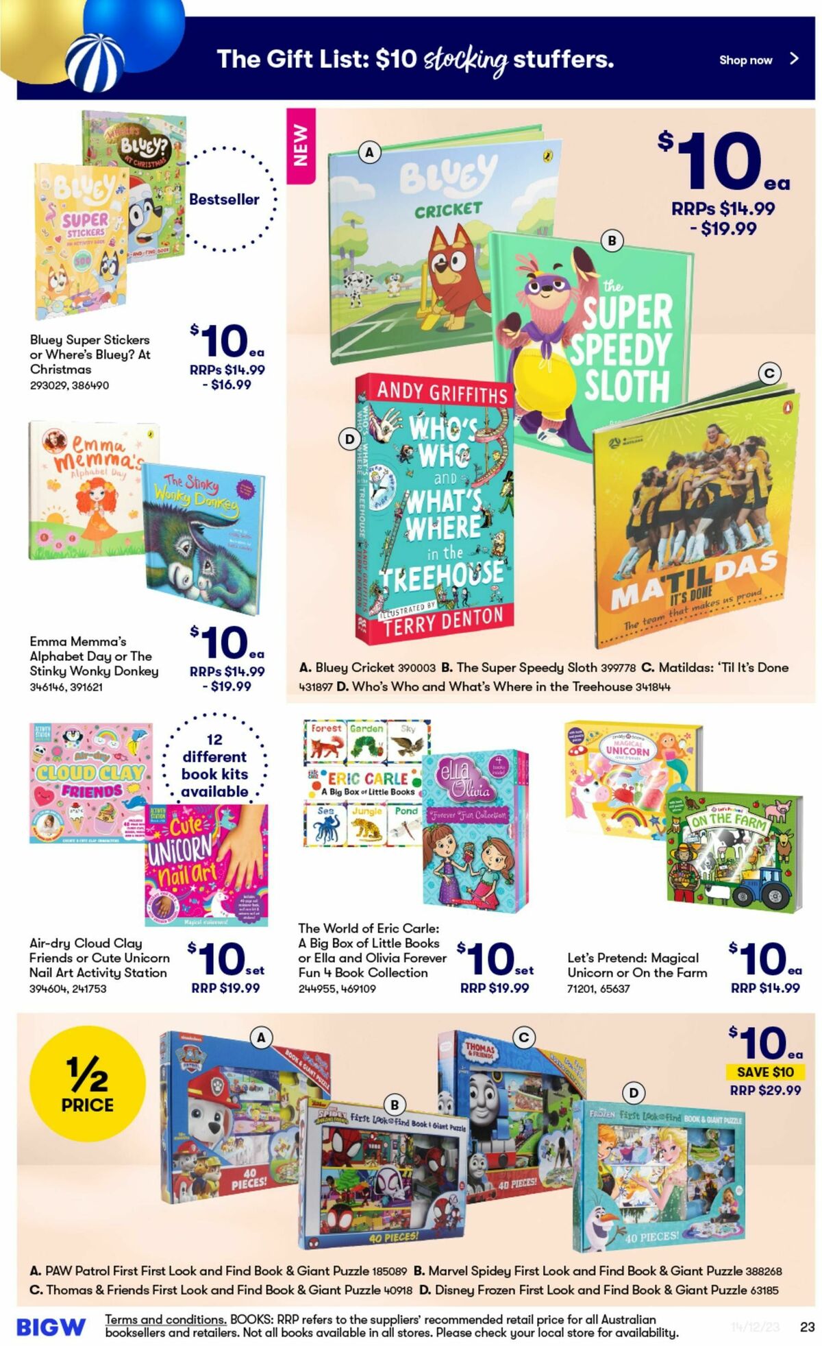 Big W Catalogues from 14 December