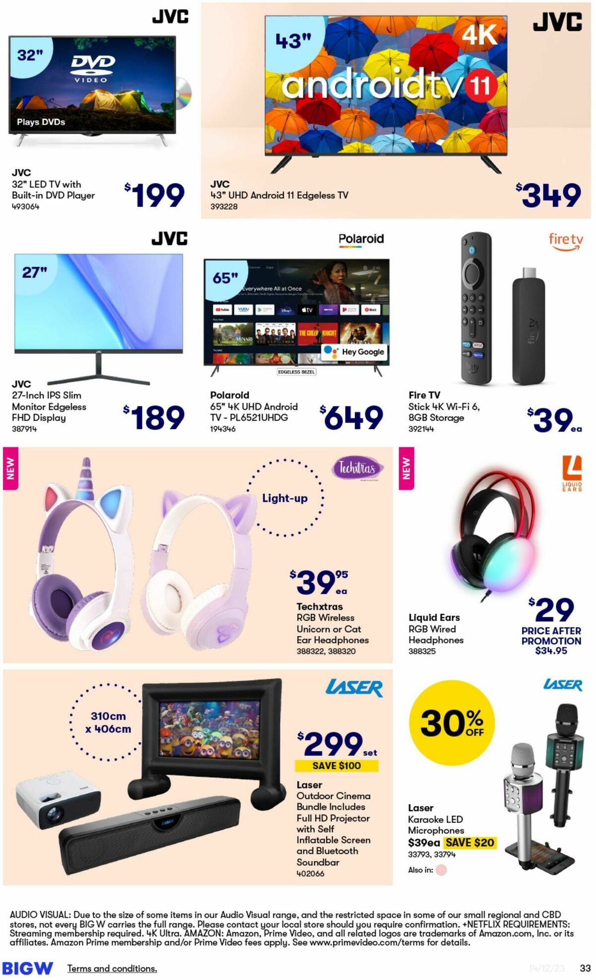 Big W Catalogues from 14 December