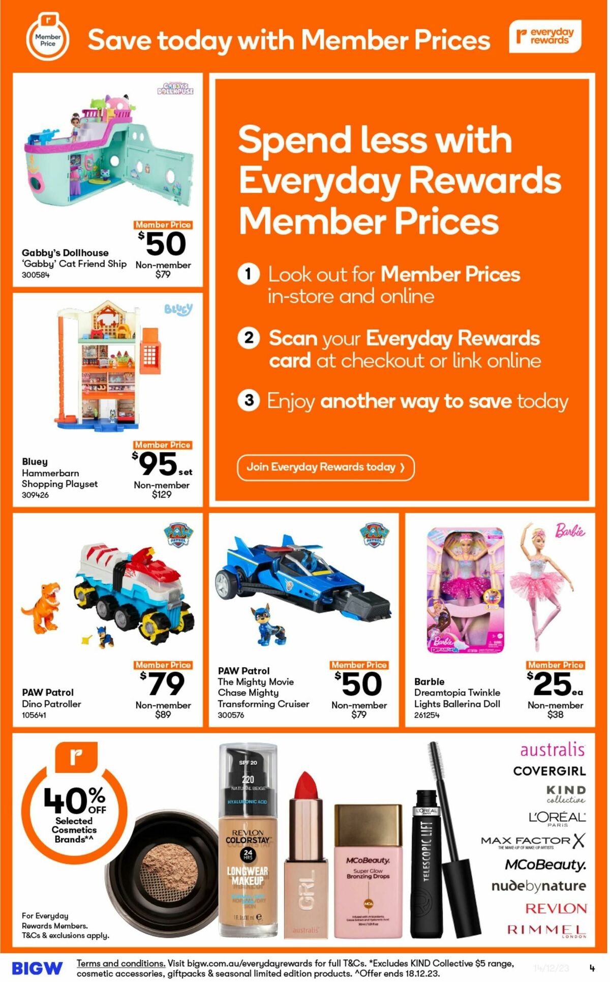 Big W Catalogues from 14 December