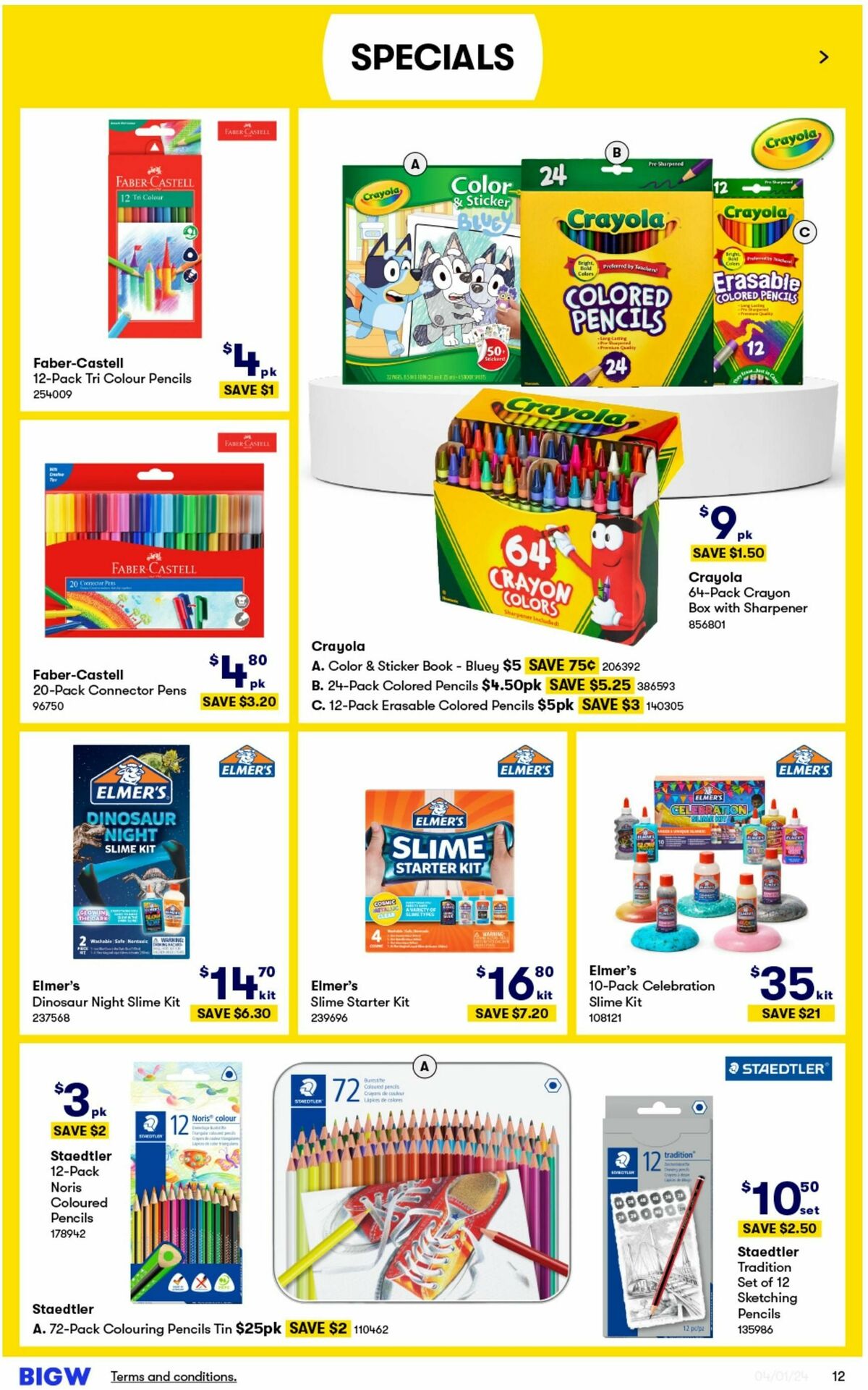 Big W Back to School Catalogues from 4 January