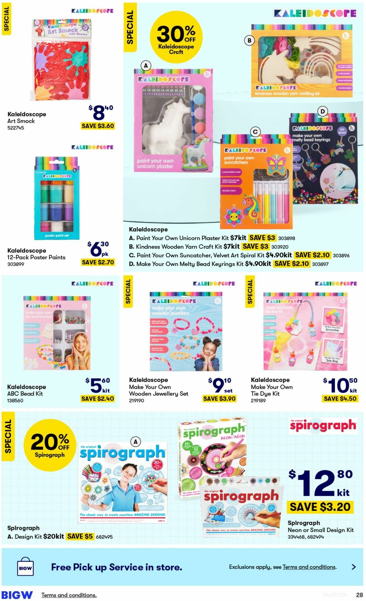 Big W Back to School Catalogues from 4 January