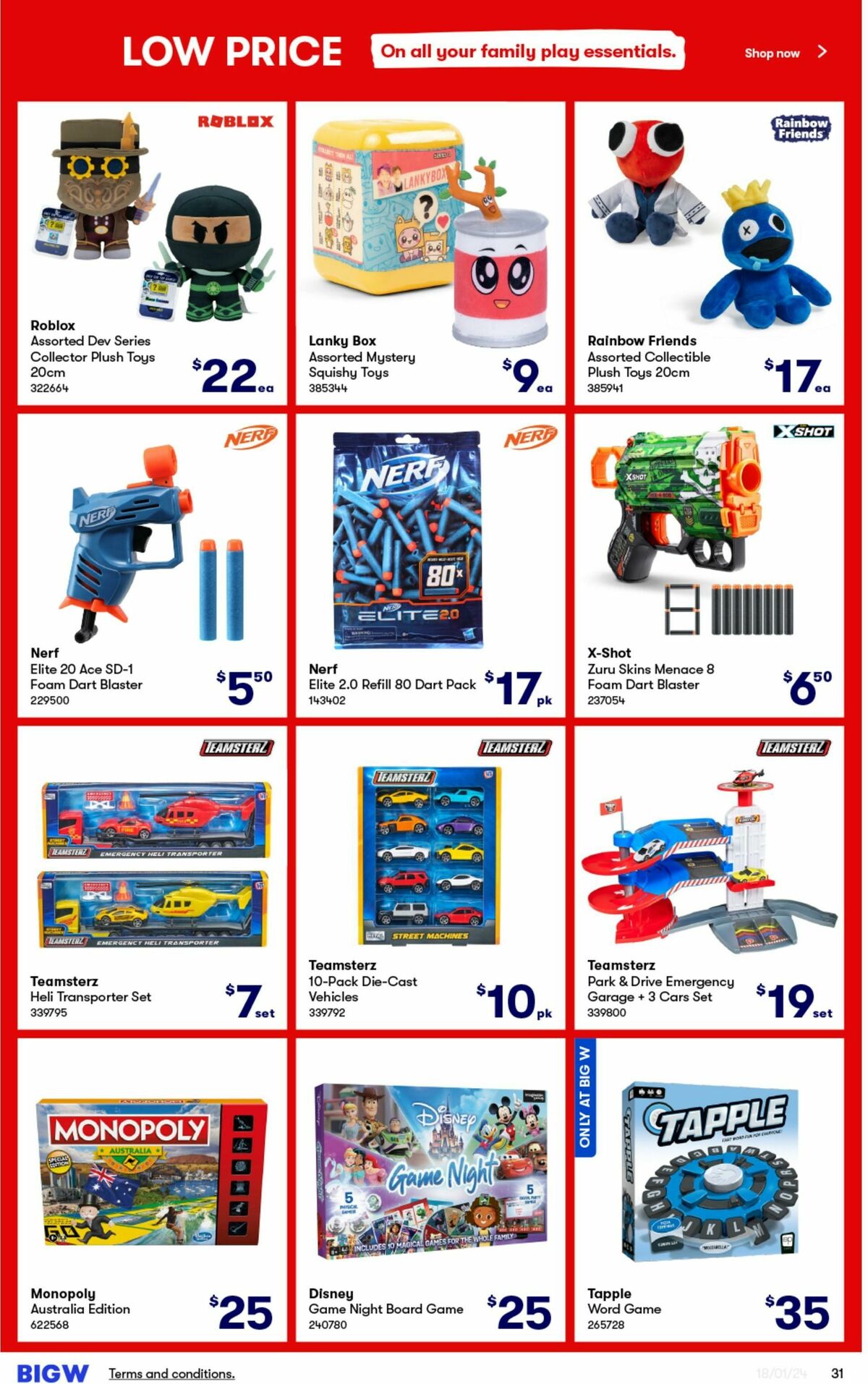 Big W Catalogues from 18 January