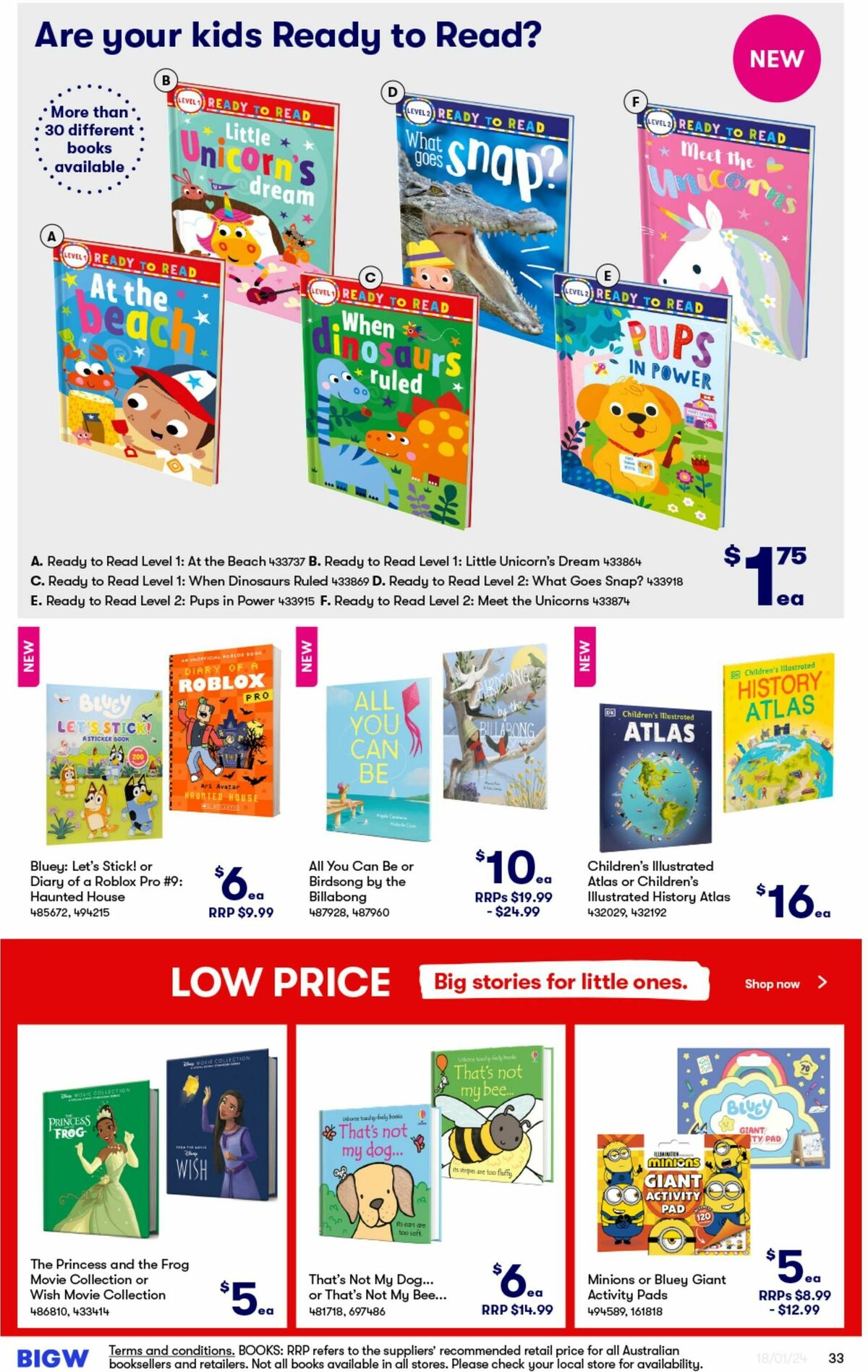 Big W Catalogues from 18 January