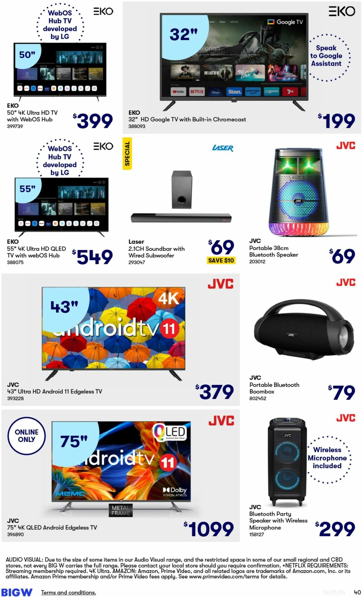 Big W Catalogues from 18 January