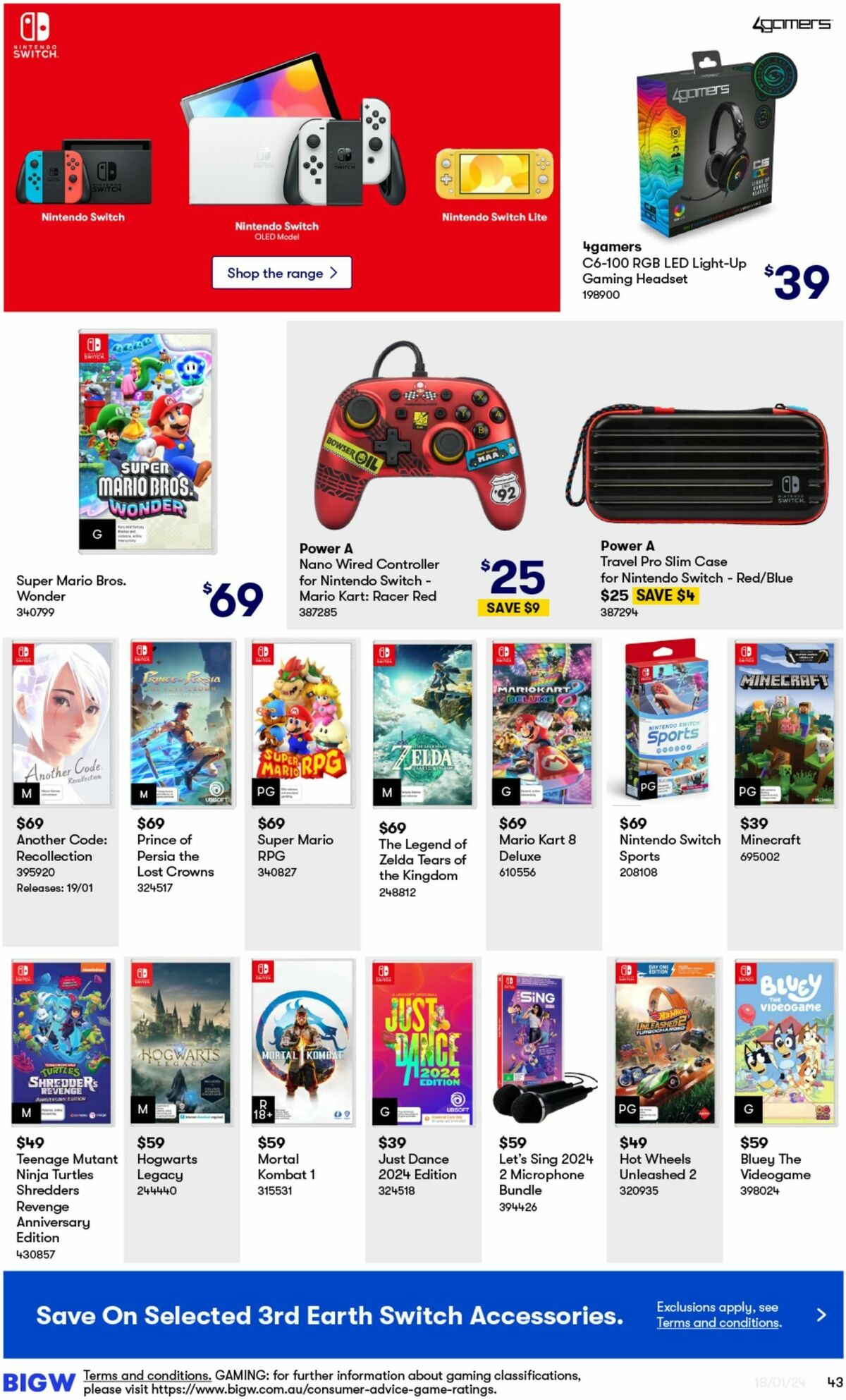 Big W Catalogues from 18 January