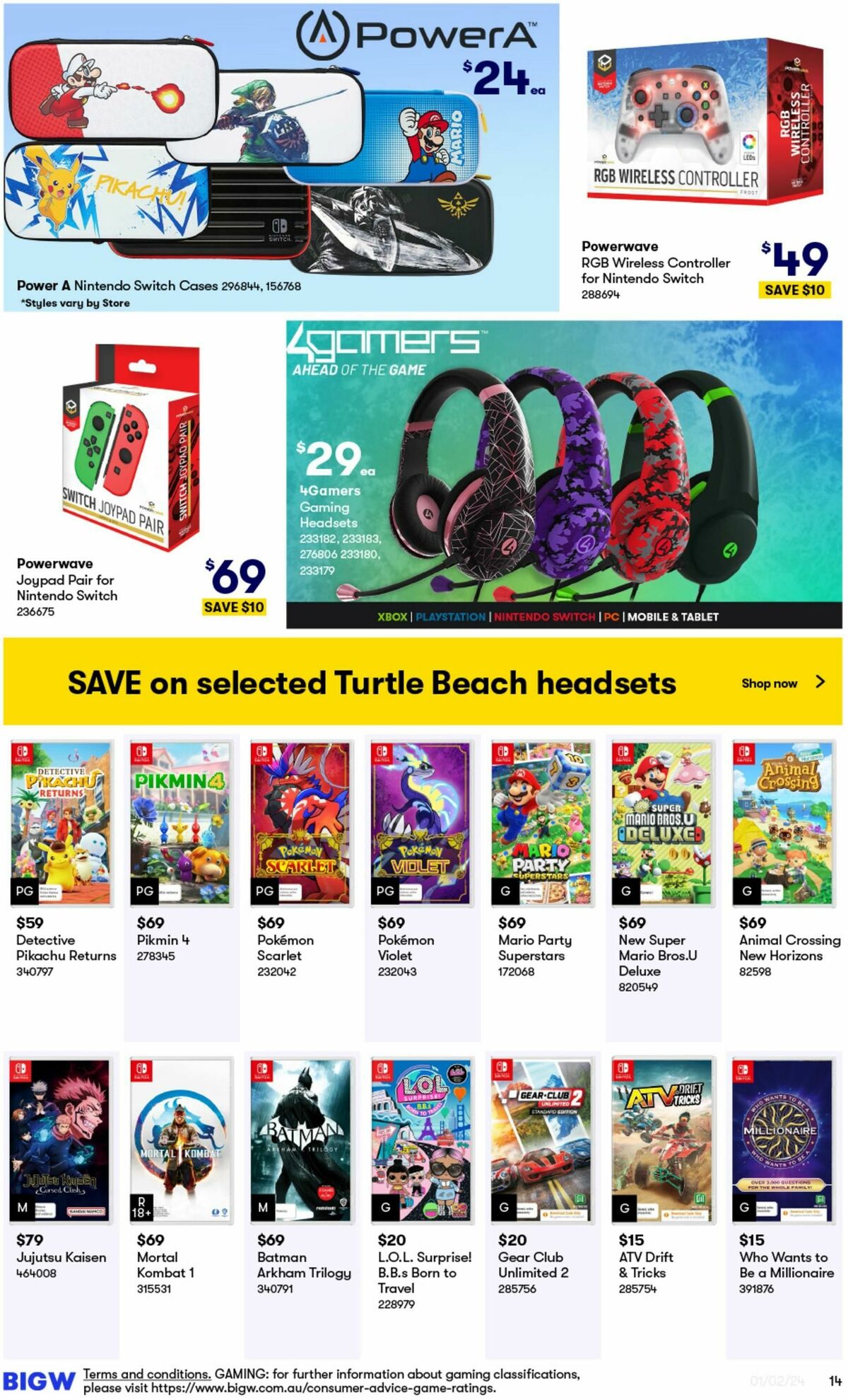 Big W Catalogues from 1 February