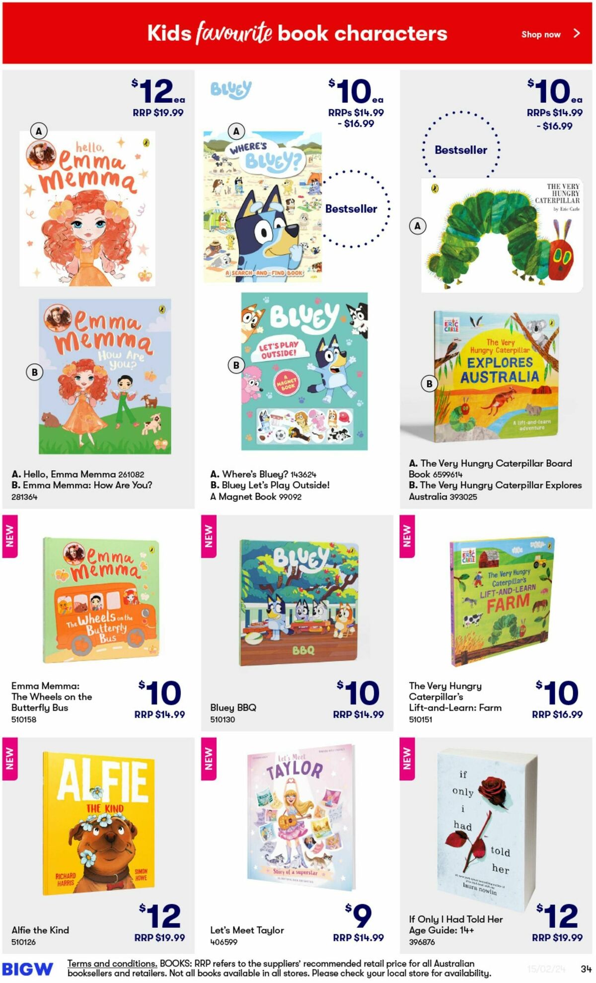 Big W Catalogues from 15 February