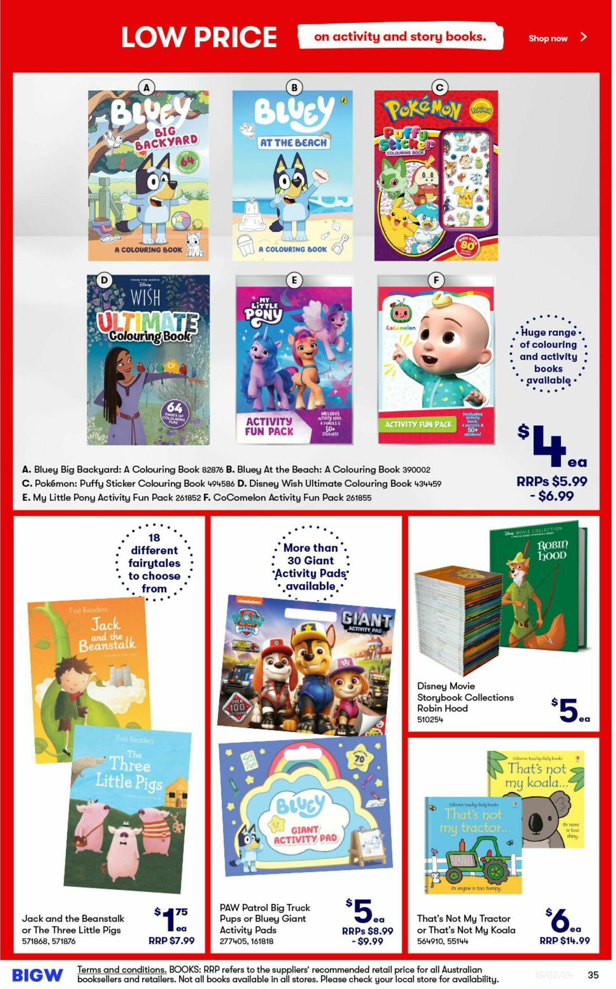 Big W Catalogues from 15 February