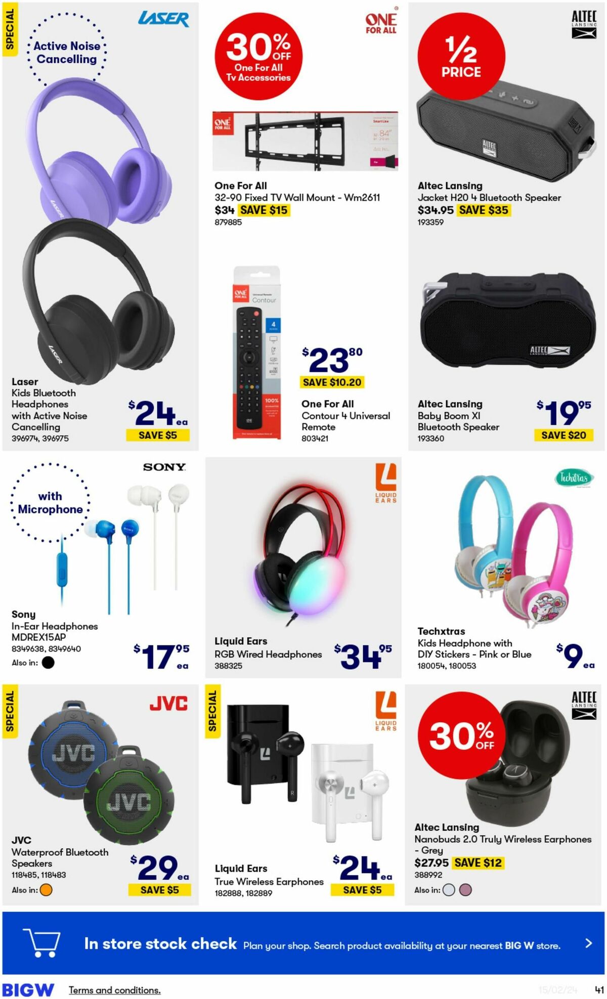 Big W Catalogues from 15 February