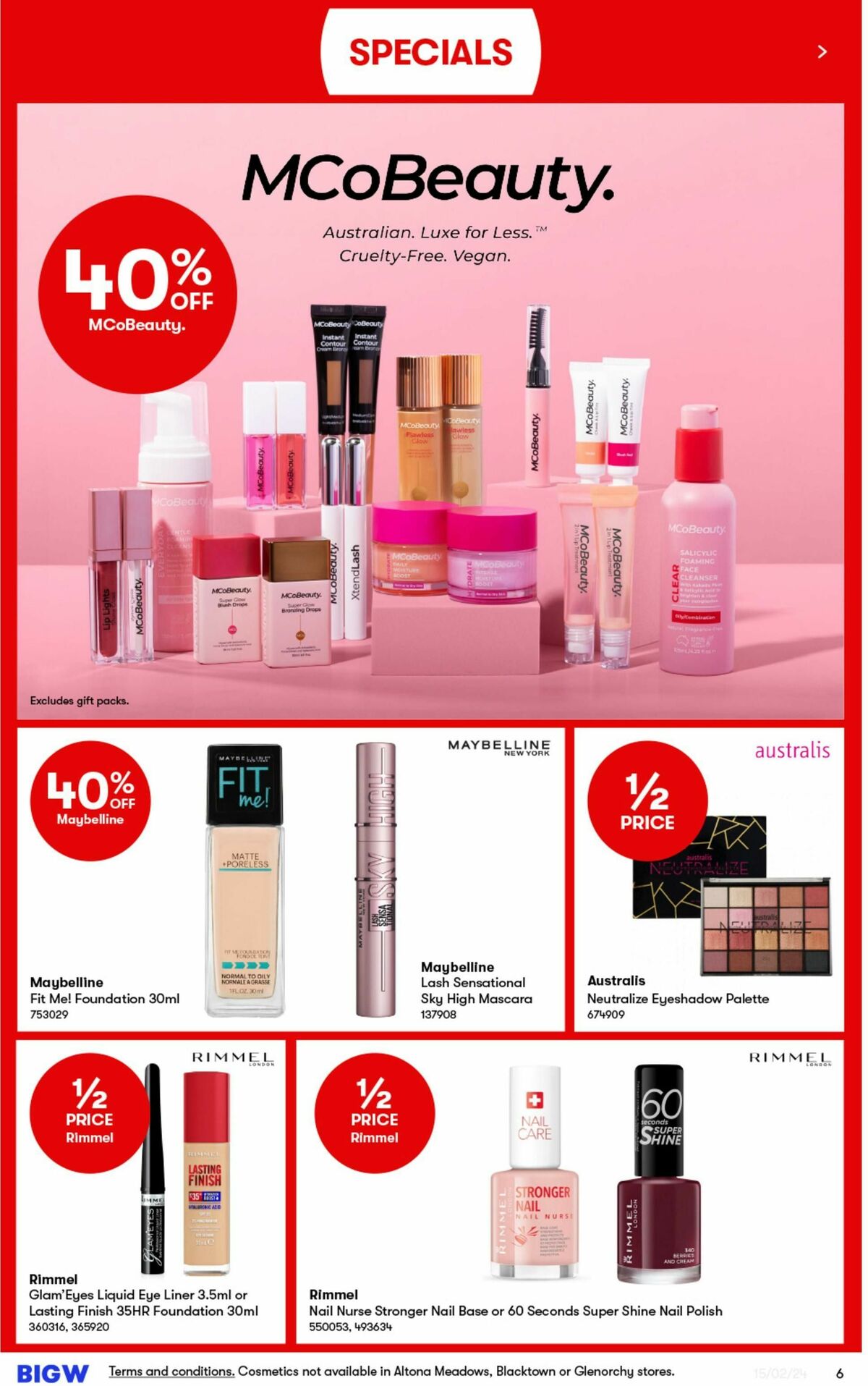 Big W Catalogues from 15 February