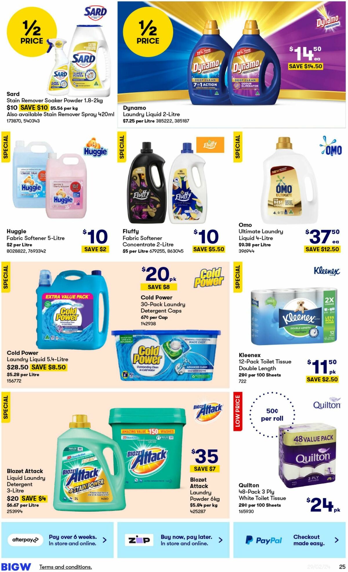 Big W Catalogues from 29 February