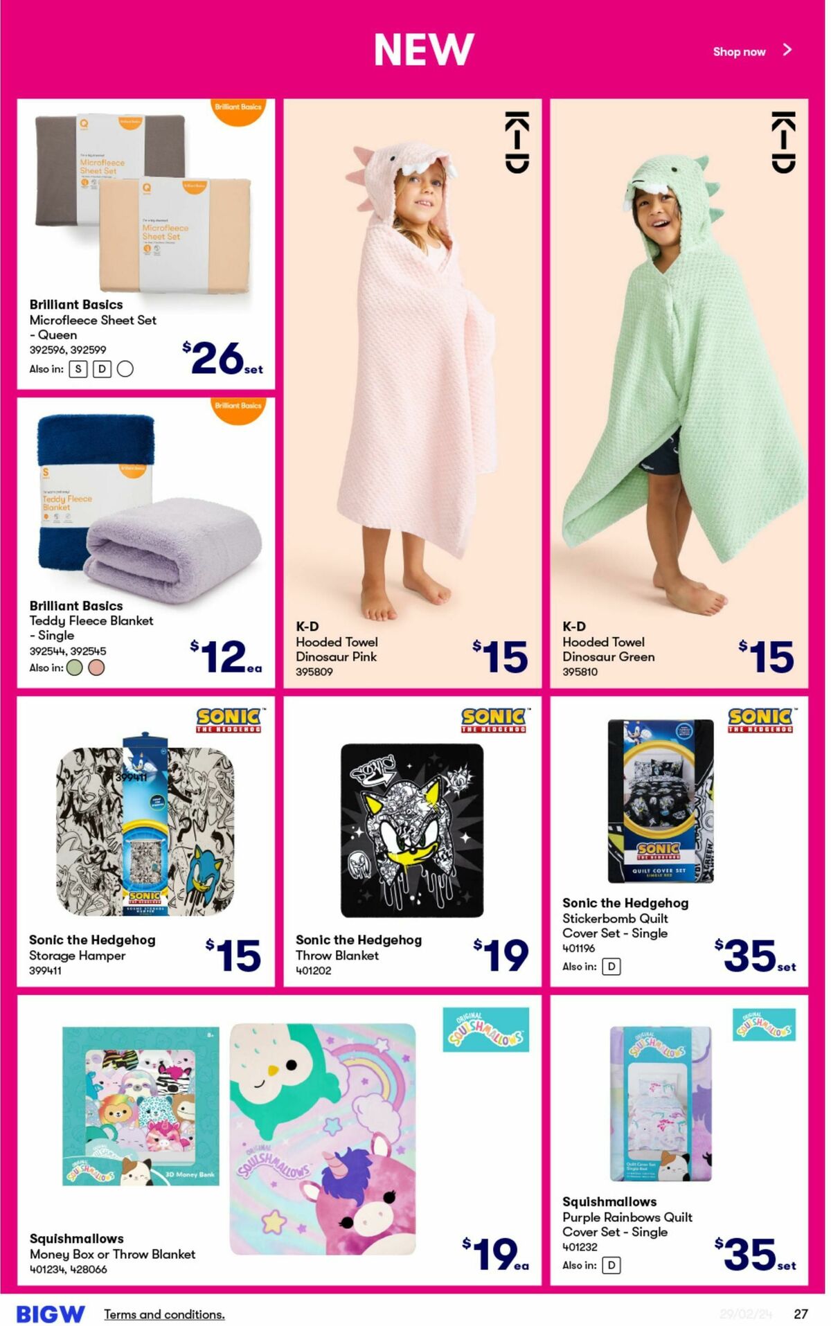 Big W Catalogues from 29 February