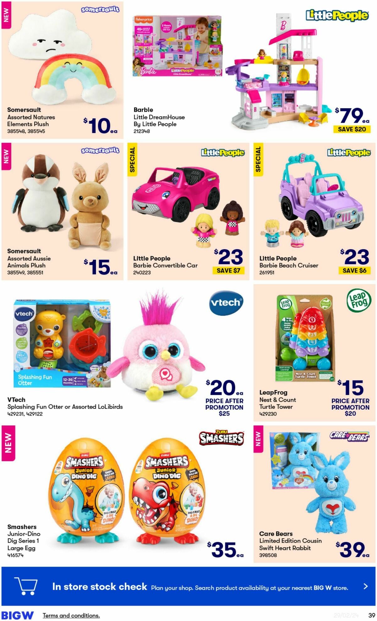 Big W Catalogues from 29 February