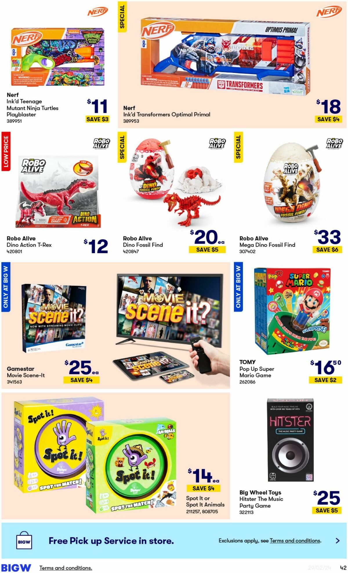 Big W Catalogues from 29 February