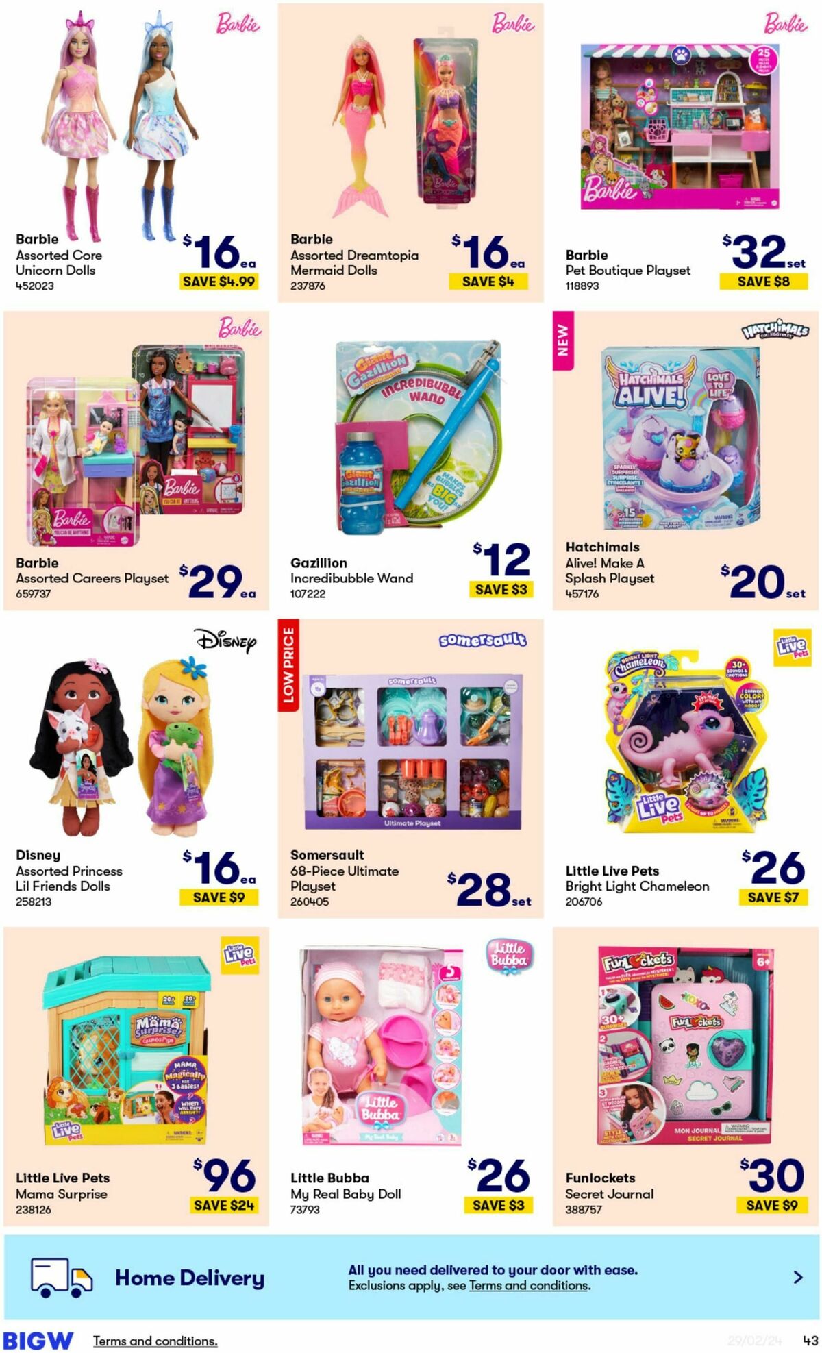 Big W Catalogues from 29 February