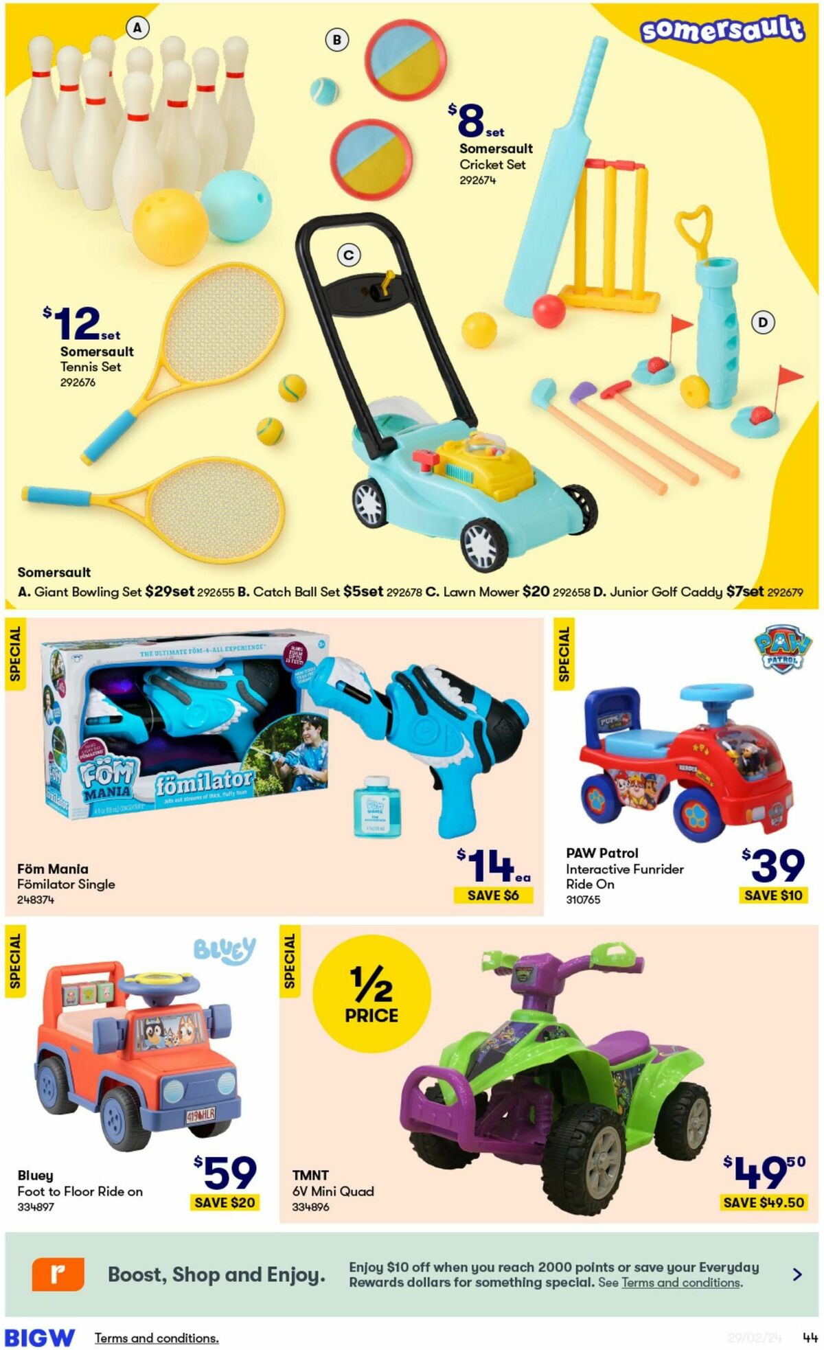 Big W Catalogues from 29 February