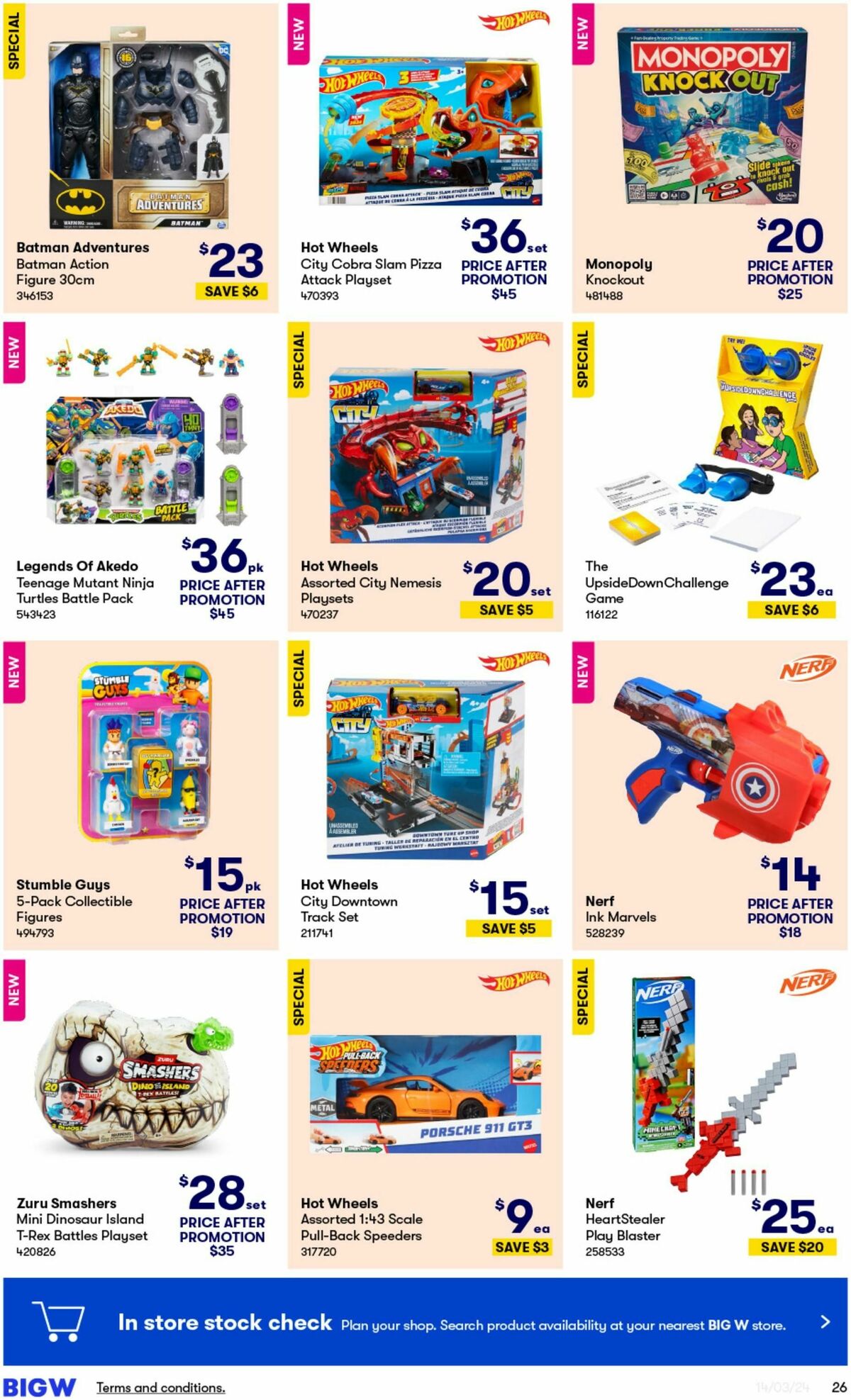 Big W Catalogues from 14 March