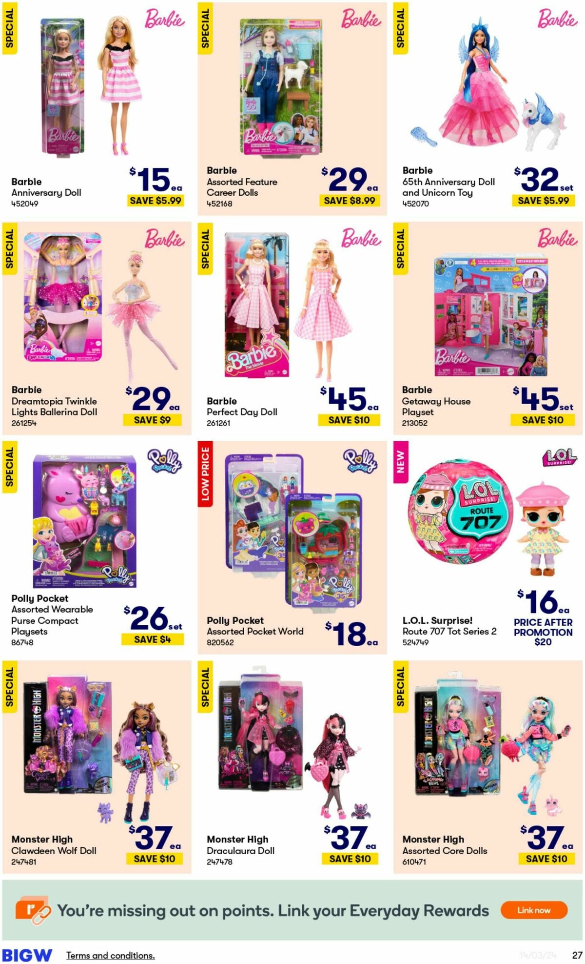 Big W Catalogues from 14 March