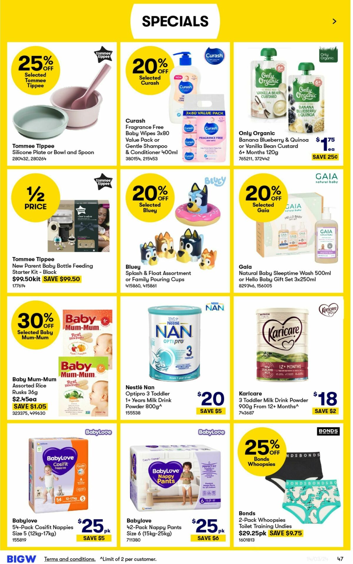 Big W Catalogues from 14 March