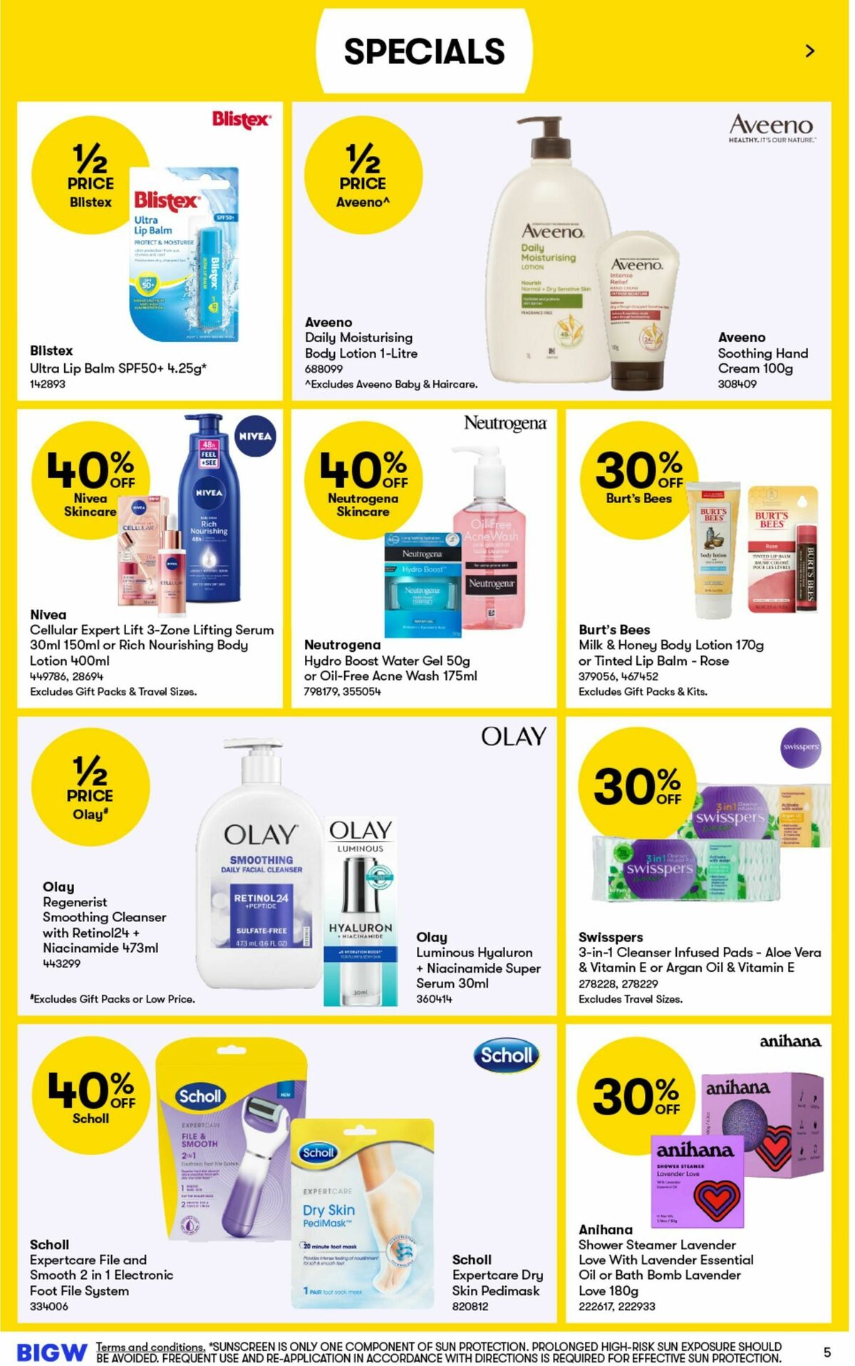 Big W More Beauty For Less Catalogues from 4 April