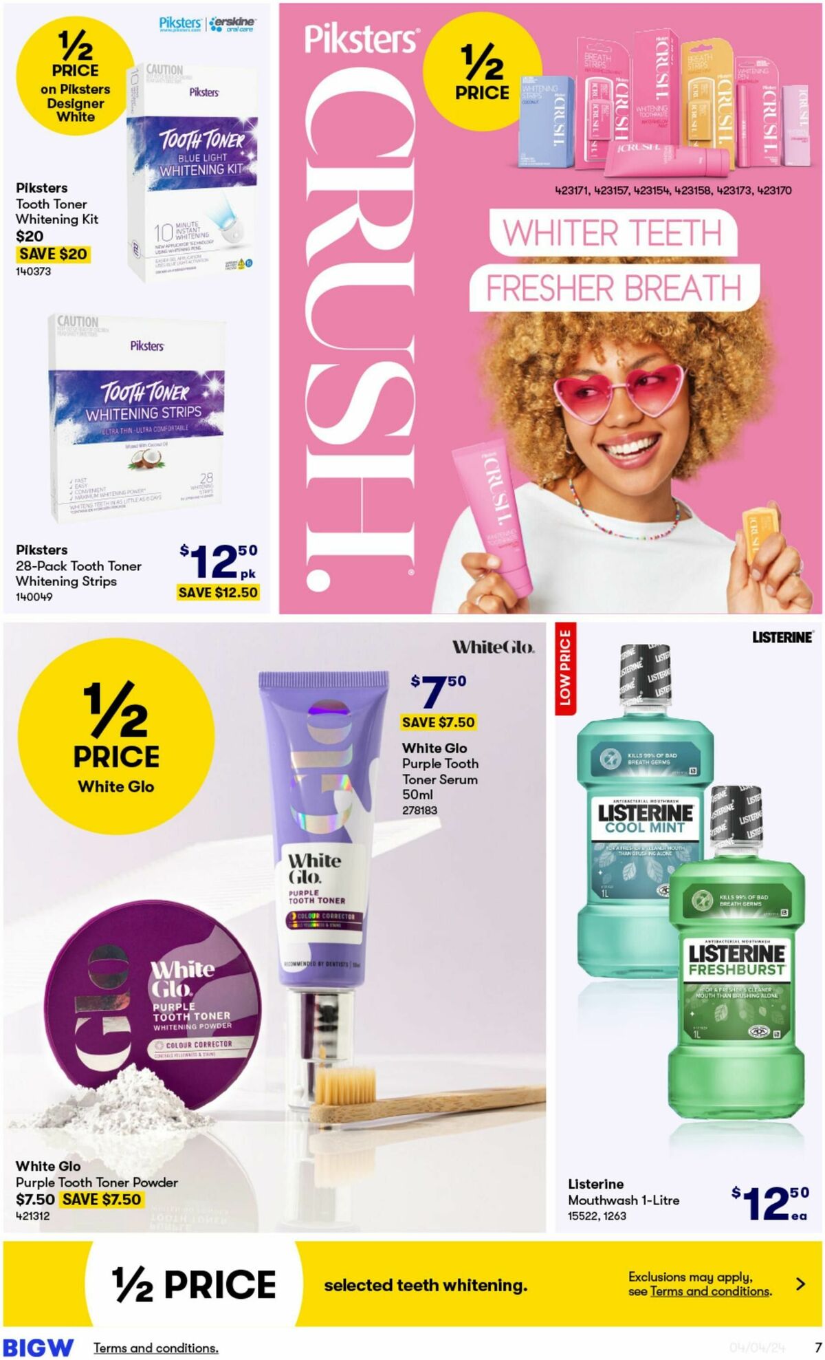 Big W More Beauty For Less Catalogues from 4 April