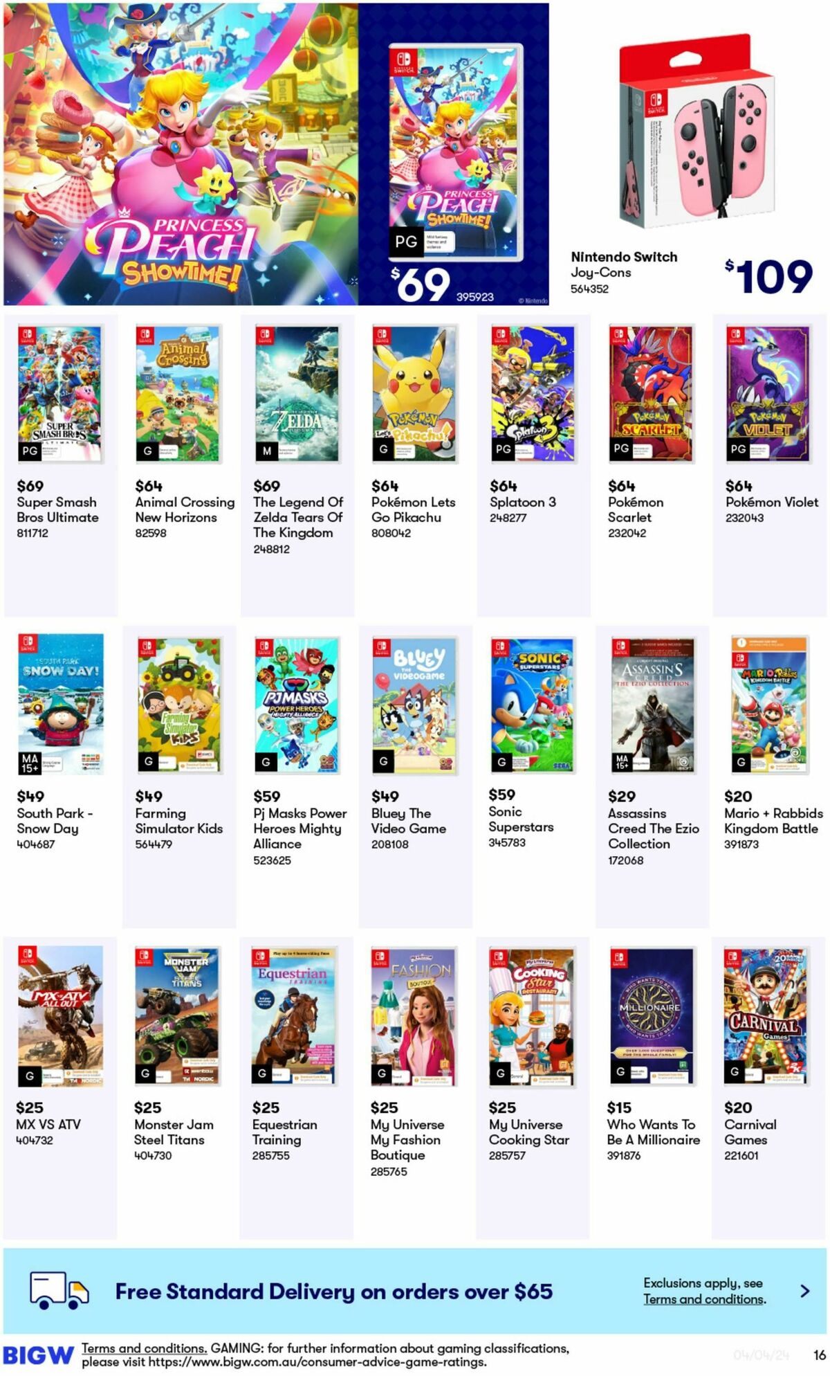 Big W Catalogues from 4 April