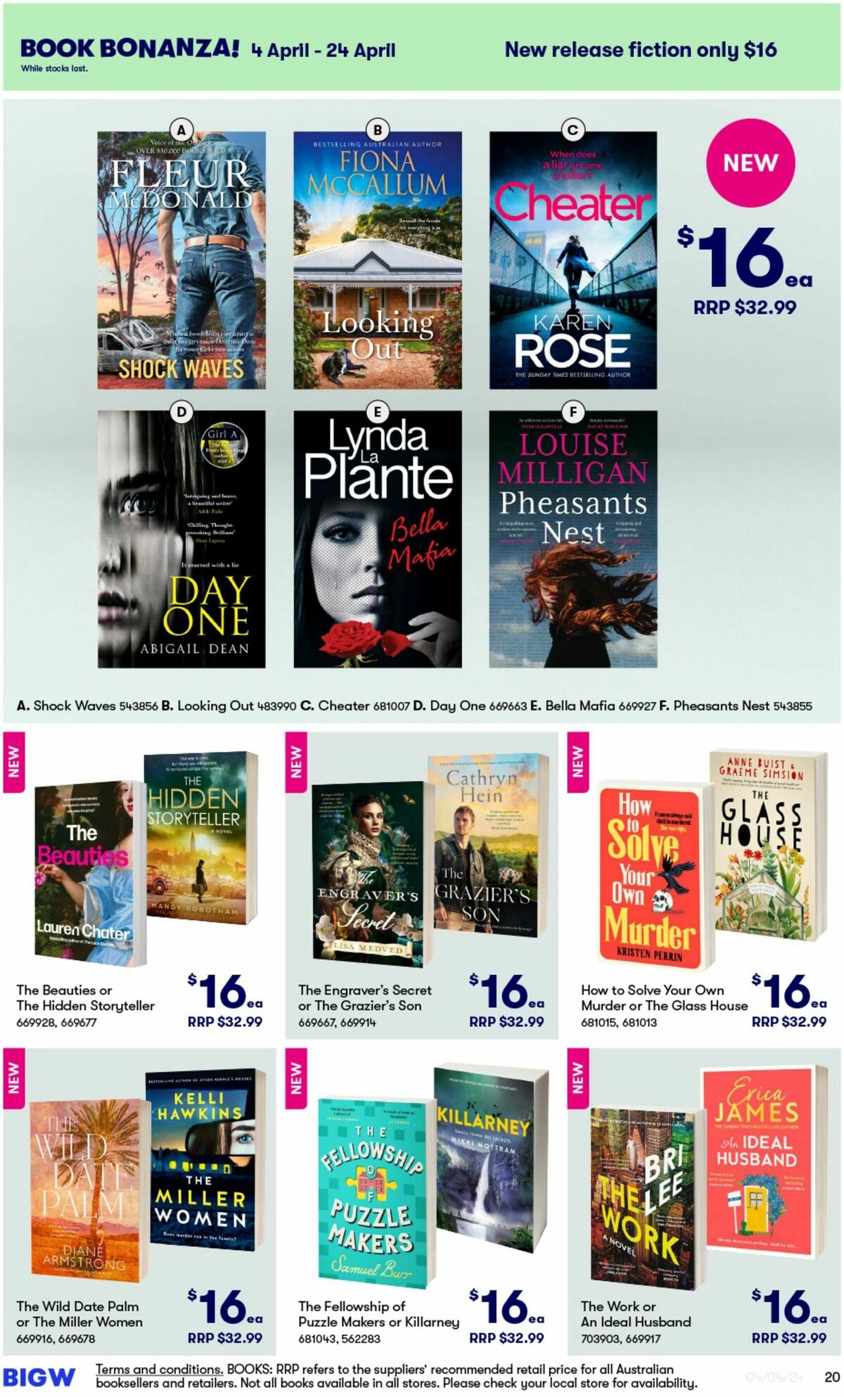 Big W Catalogues from 4 April