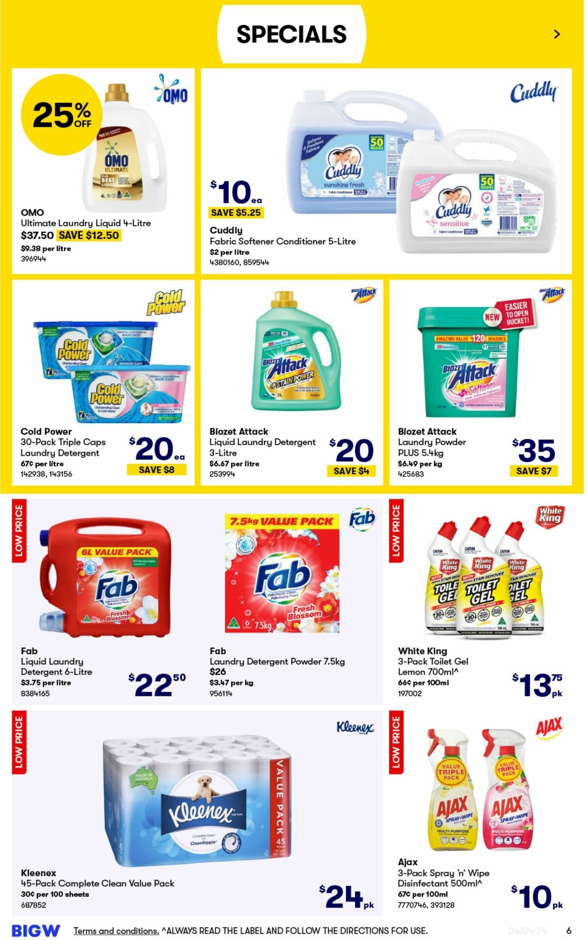 Big W Catalogues from 4 April