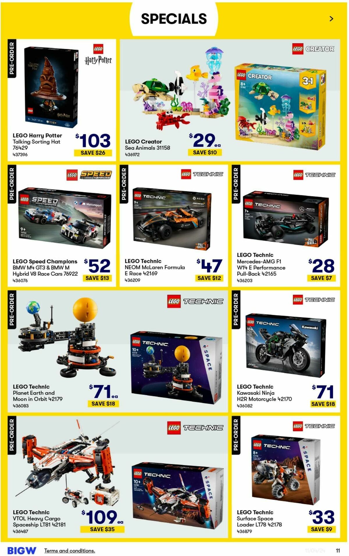 Big W Catalogues from 11 April