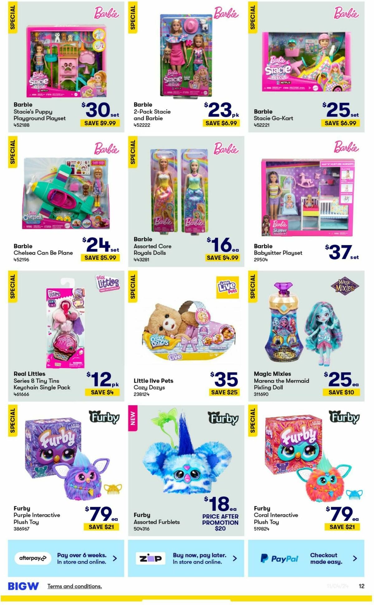 Big W Catalogues from 11 April