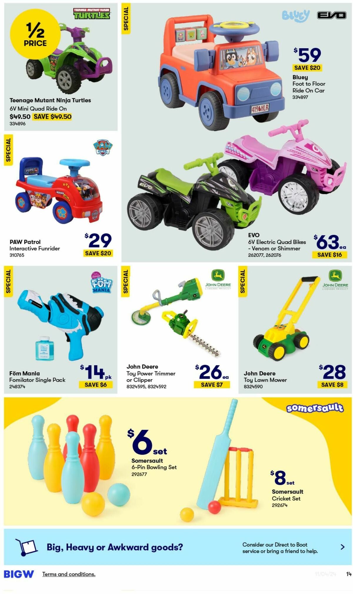 Big W Catalogues from 11 April