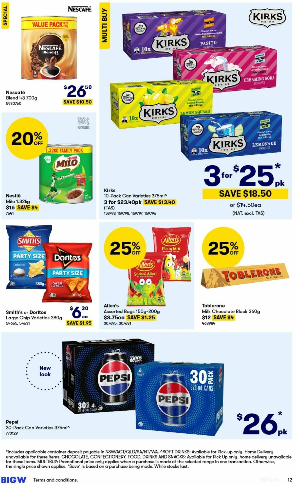 Big W Catalogues from 18 April