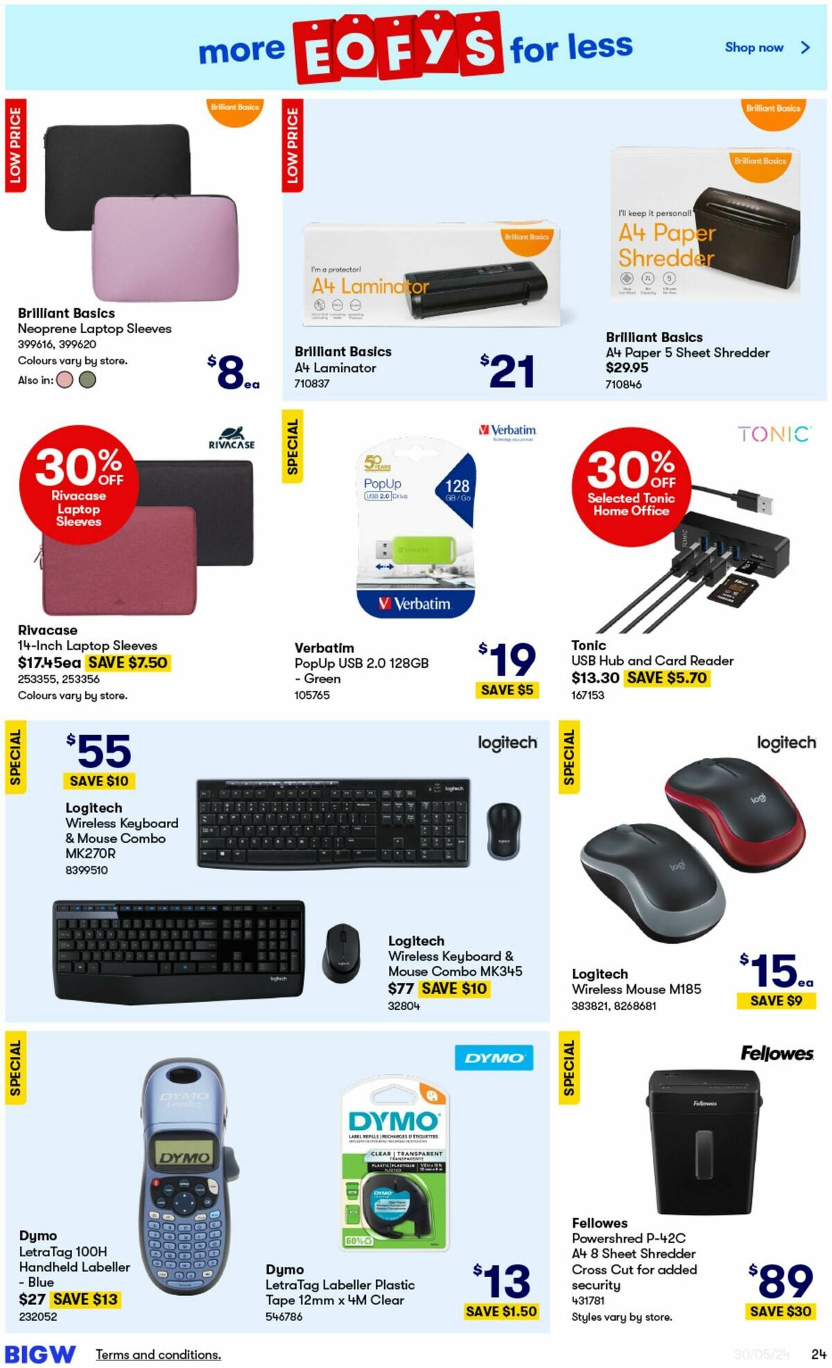 Big W Catalogues from 30 May