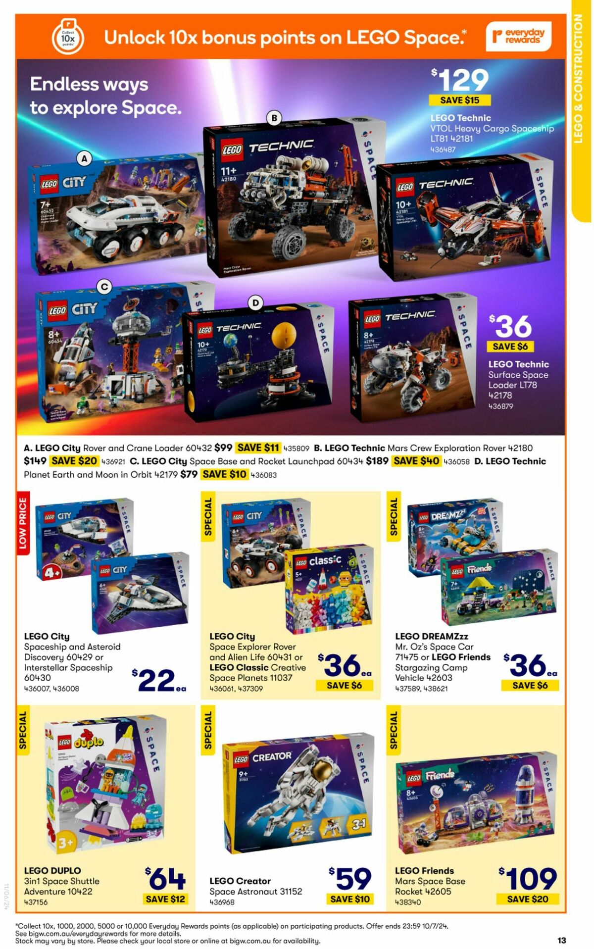 Big W Big Whopping Toy Sale Catalogues from 11 June