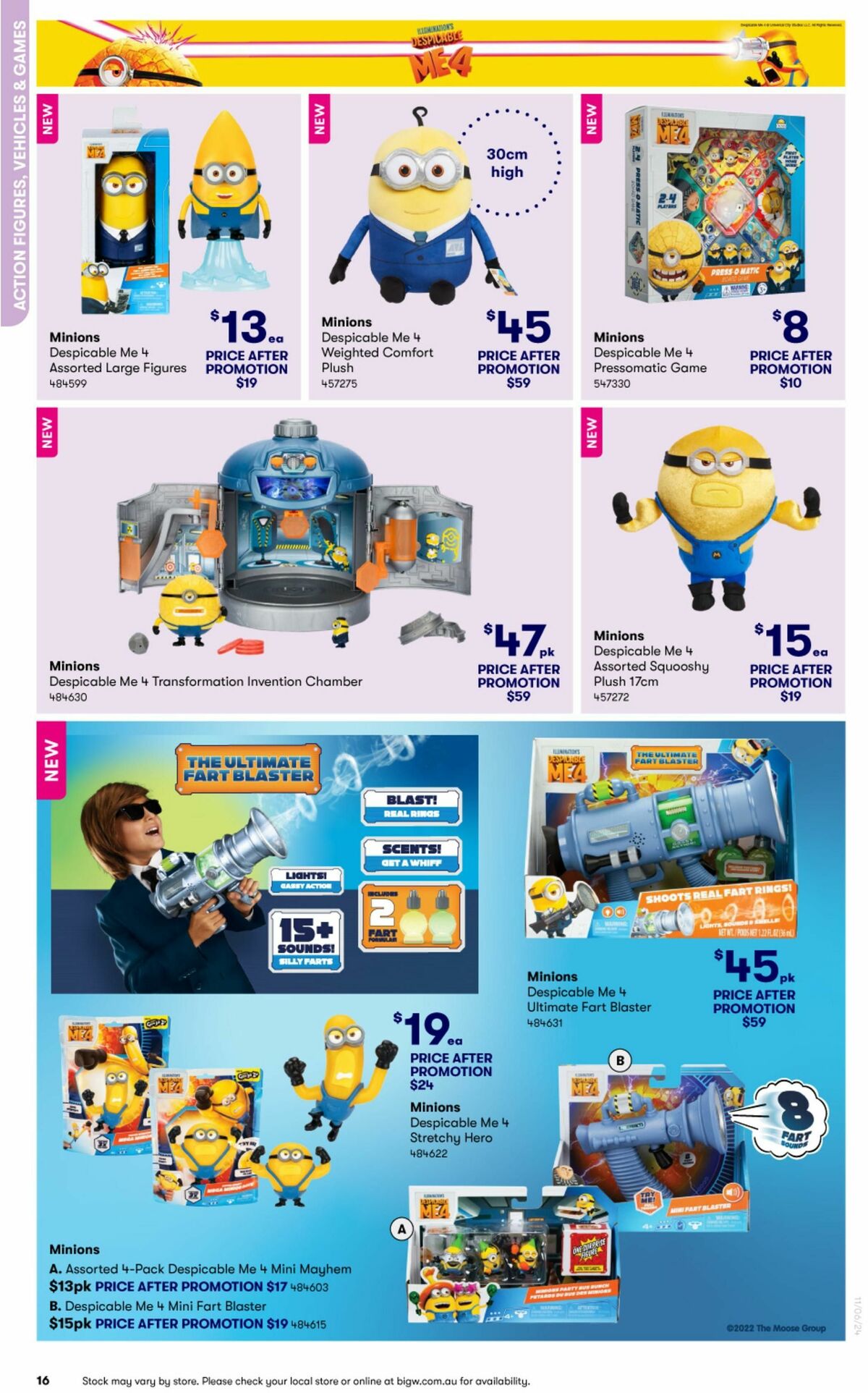 Big W Big Whopping Toy Sale Catalogues from 11 June