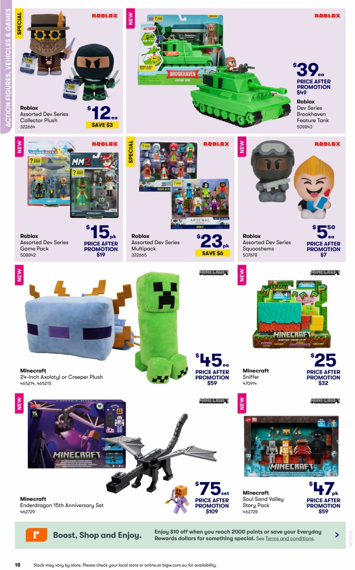 Big W Big Whopping Toy Sale Catalogues from 11 June