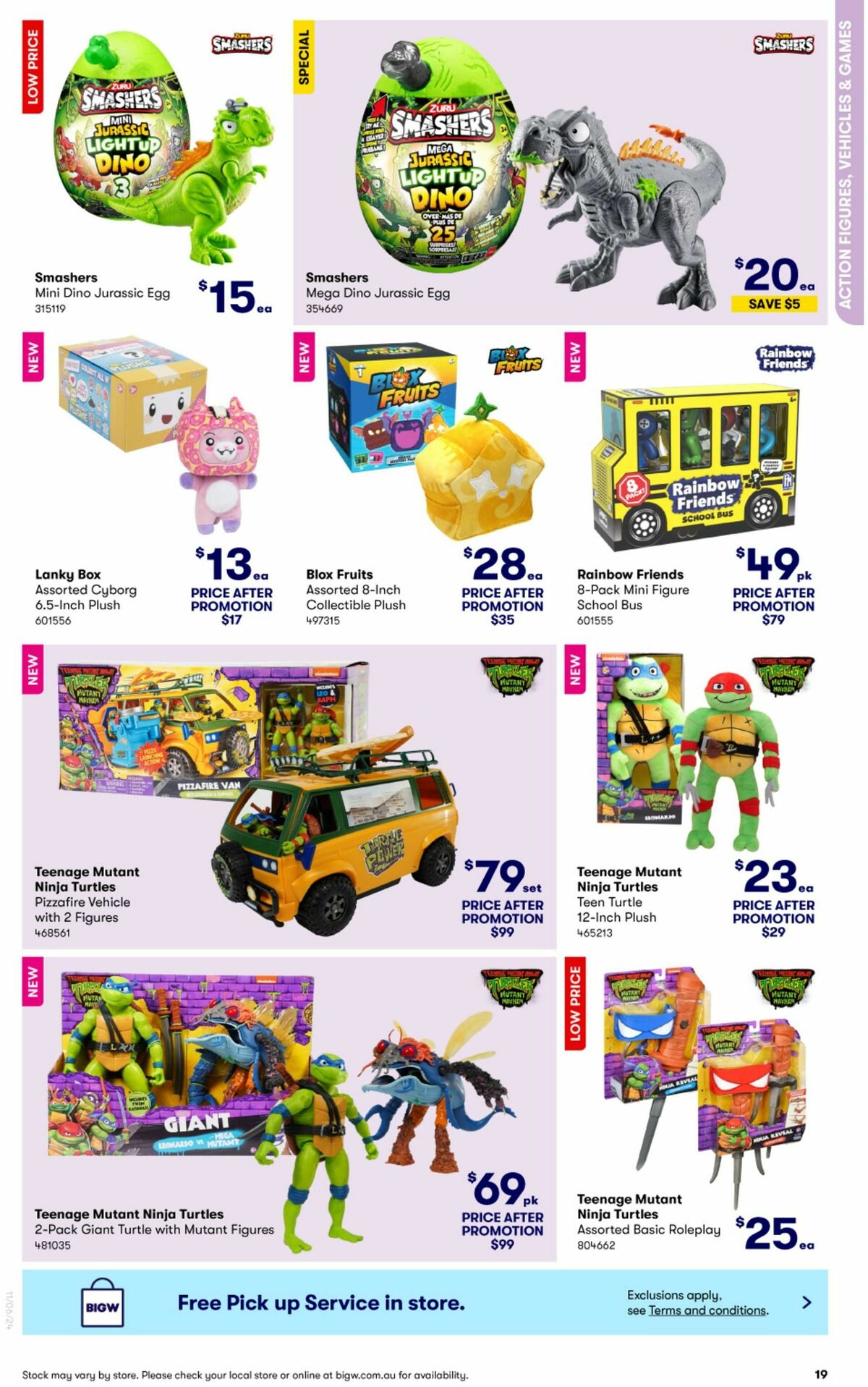 Big W Big Whopping Toy Sale Catalogues from 11 June