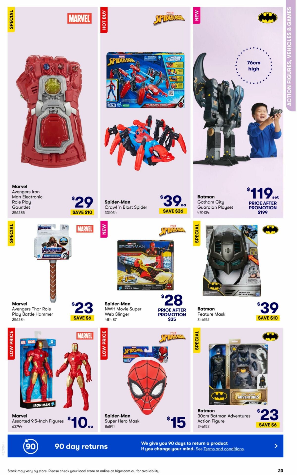 Big W Big Whopping Toy Sale Catalogues from 11 June