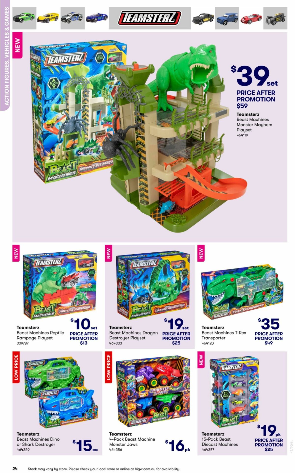 Big W Big Whopping Toy Sale Catalogues from 11 June