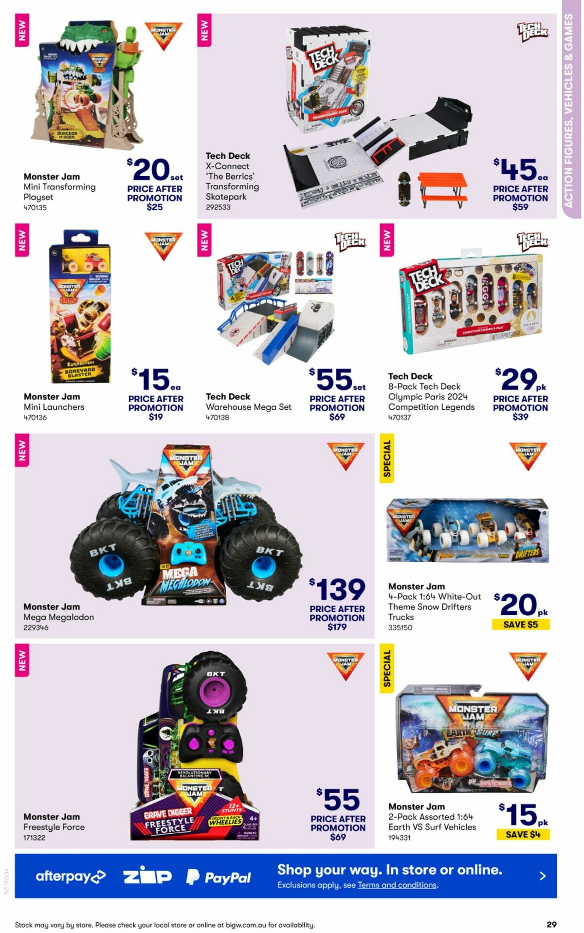 Big W Big Whopping Toy Sale Catalogues from 11 June