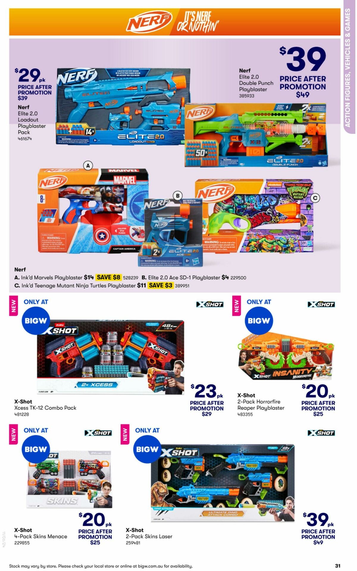 Big W Big Whopping Toy Sale Catalogues from 11 June