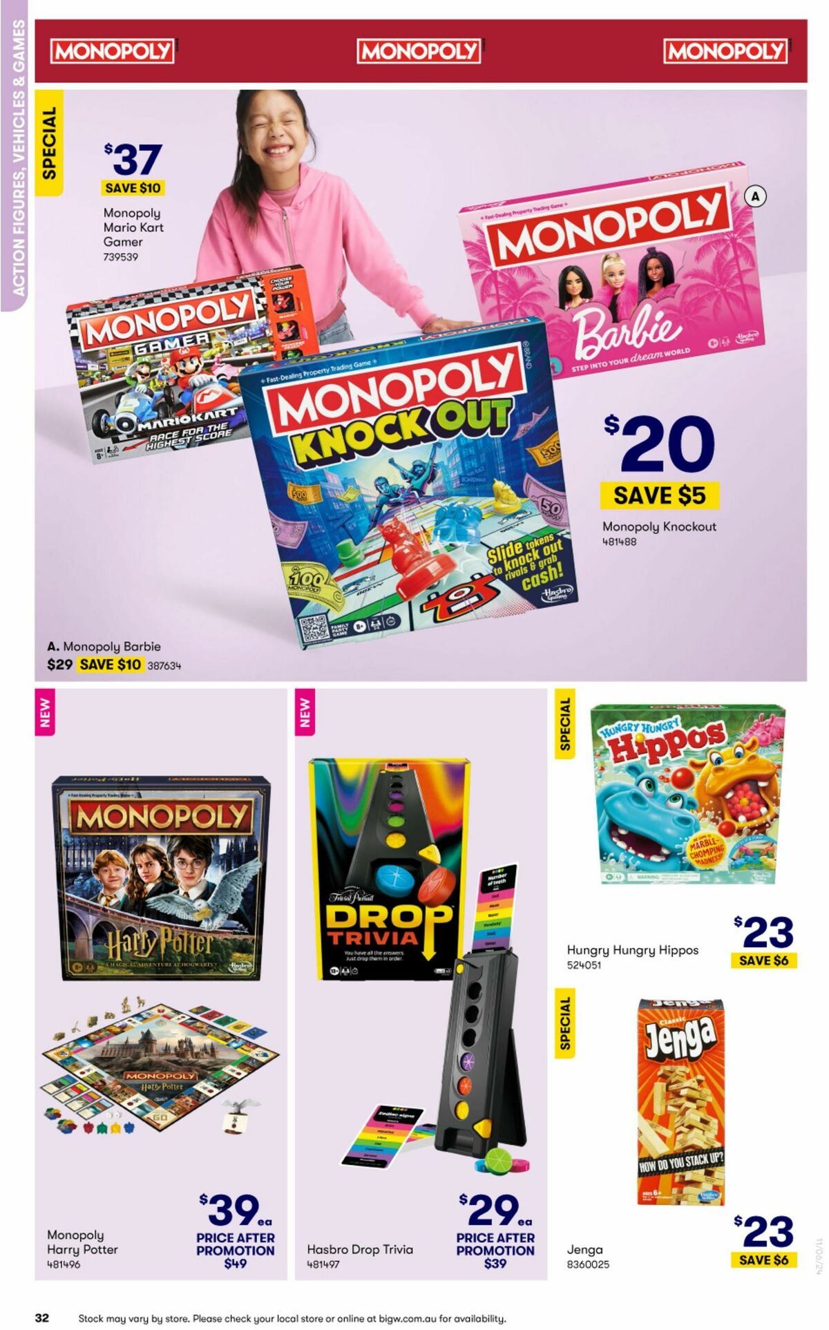 Big W Big Whopping Toy Sale Catalogues from 11 June