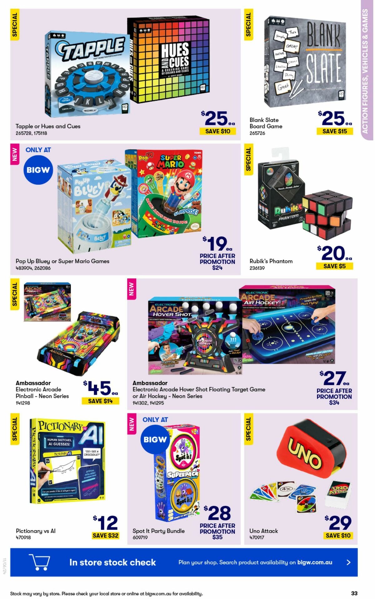 Big W Big Whopping Toy Sale Catalogues from 11 June