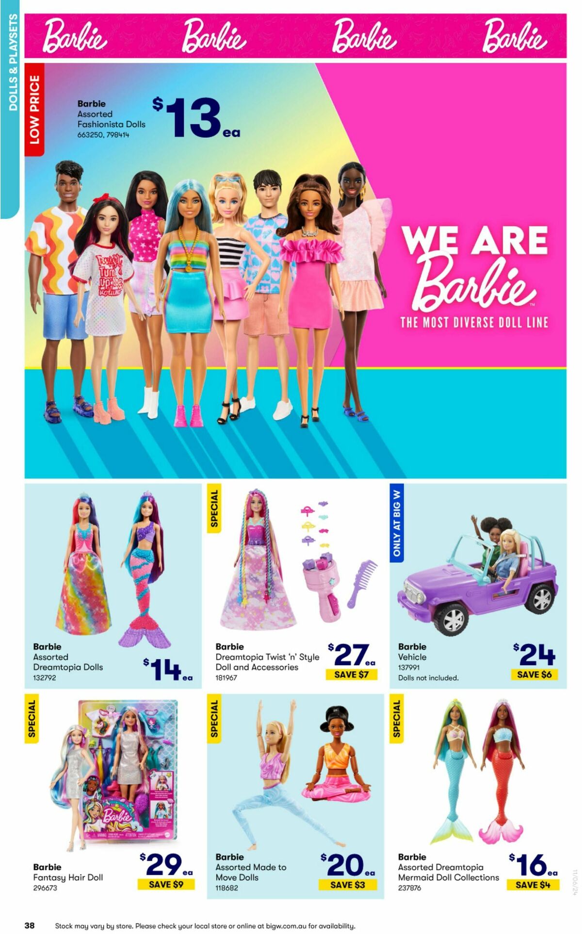 Big W Big Whopping Toy Sale Catalogues from 11 June