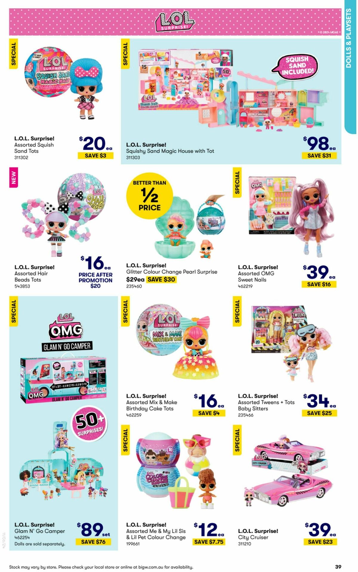 Big W Big Whopping Toy Sale Catalogues from 11 June