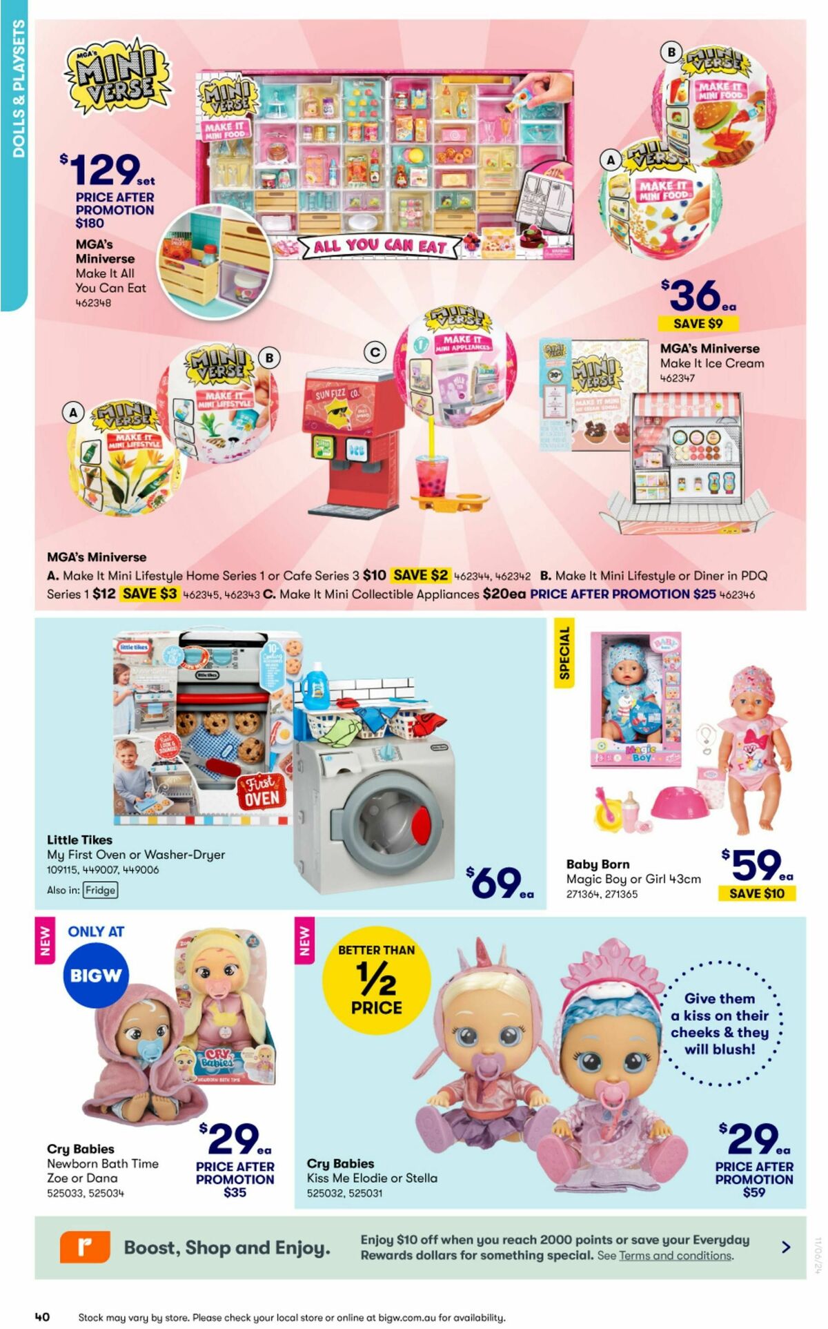 Big W Big Whopping Toy Sale Catalogues from 11 June