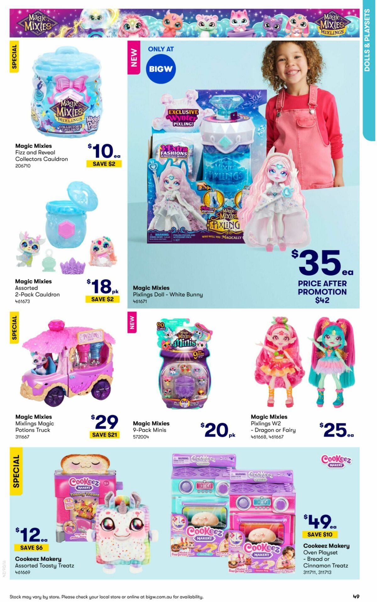 Big W Big Whopping Toy Sale Catalogues from 11 June